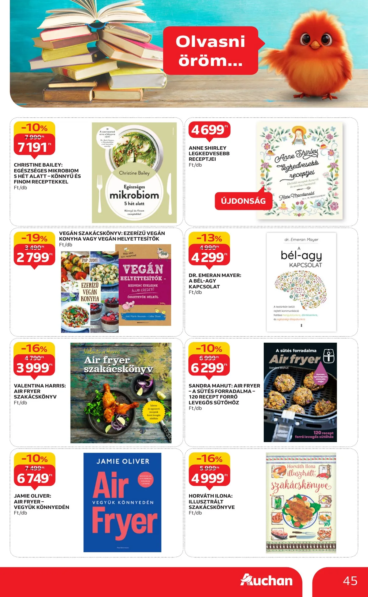 Auchan akciós újság Hipermarket 10.23–10.29 – 45. oldal