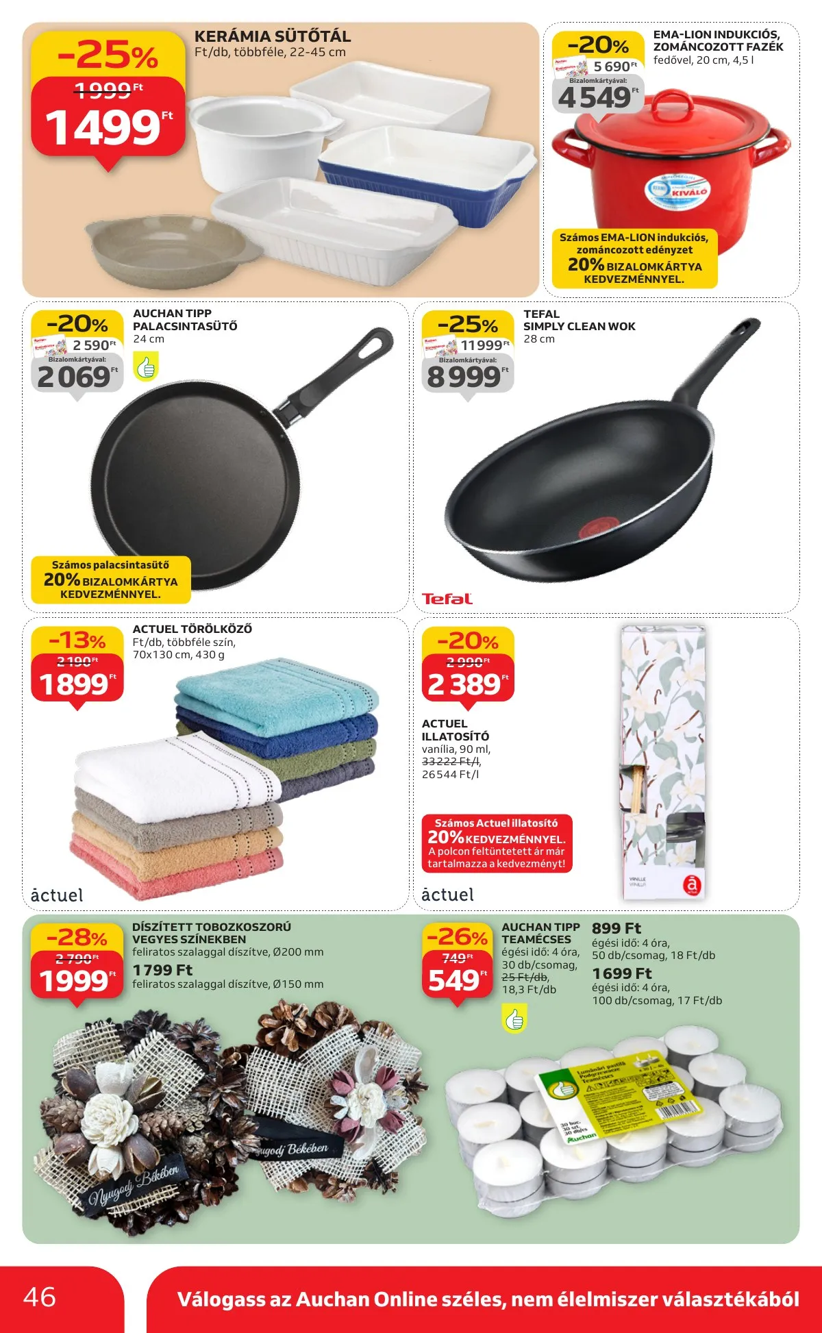 Auchan akciós újság Hipermarket 10.23–10.29 – 46. oldal