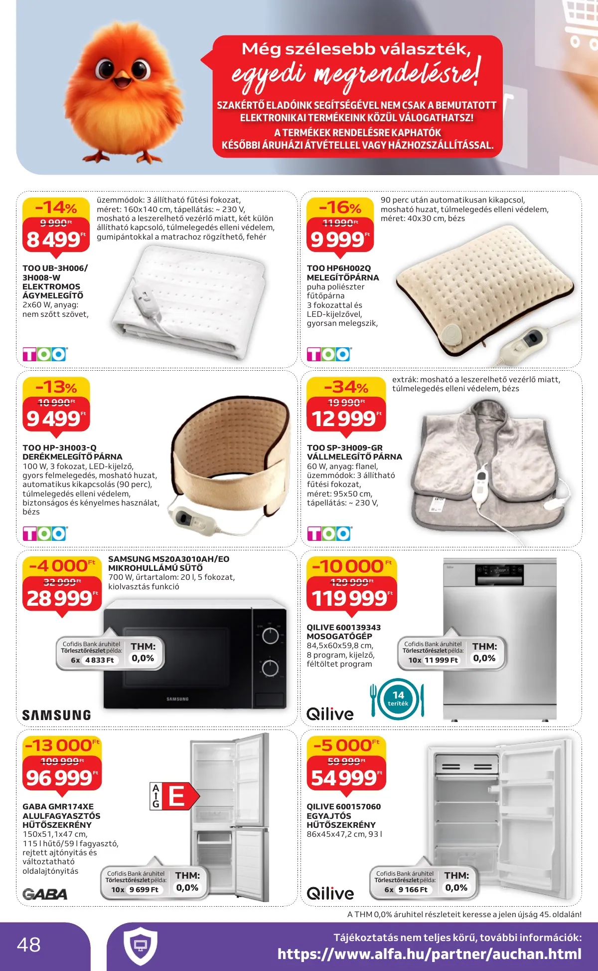 Auchan akciós újság Hipermarket 10.23–10.29 – 48. oldal