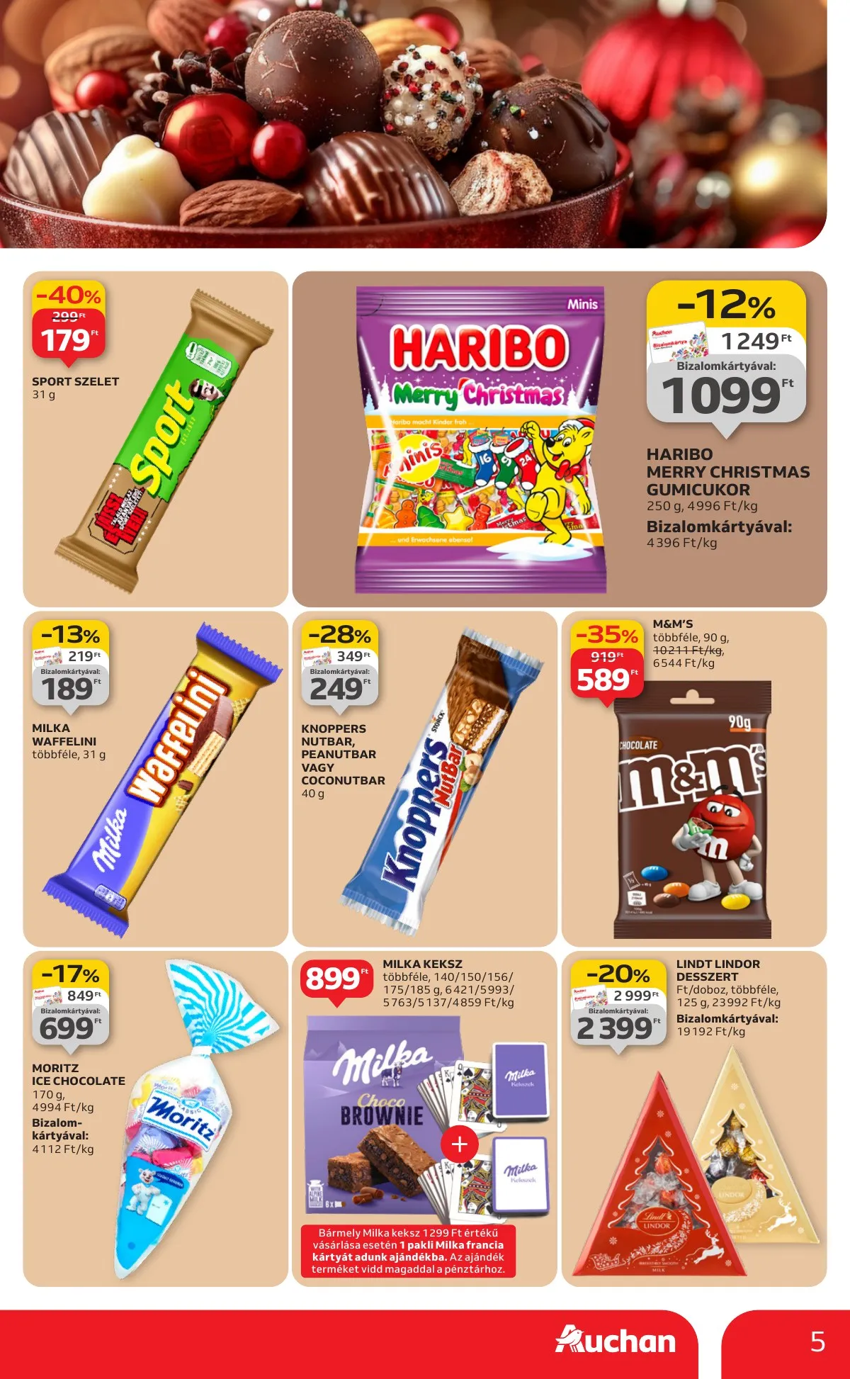 Auchan akciós újság Hipermarket 10.23–10.29 – 5. oldal