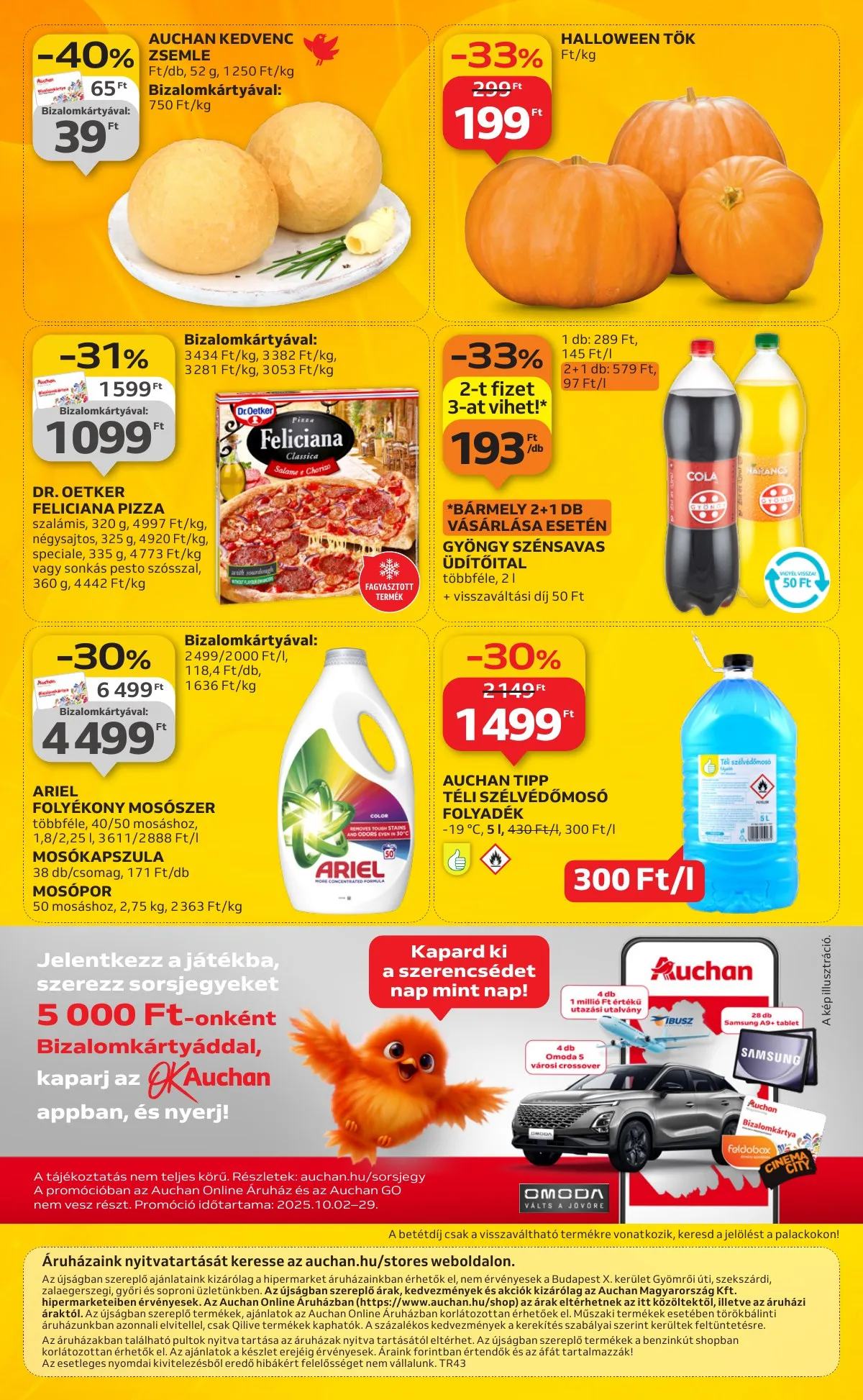 Auchan akciós újság Hipermarket 10.23–10.29 – 52. oldal