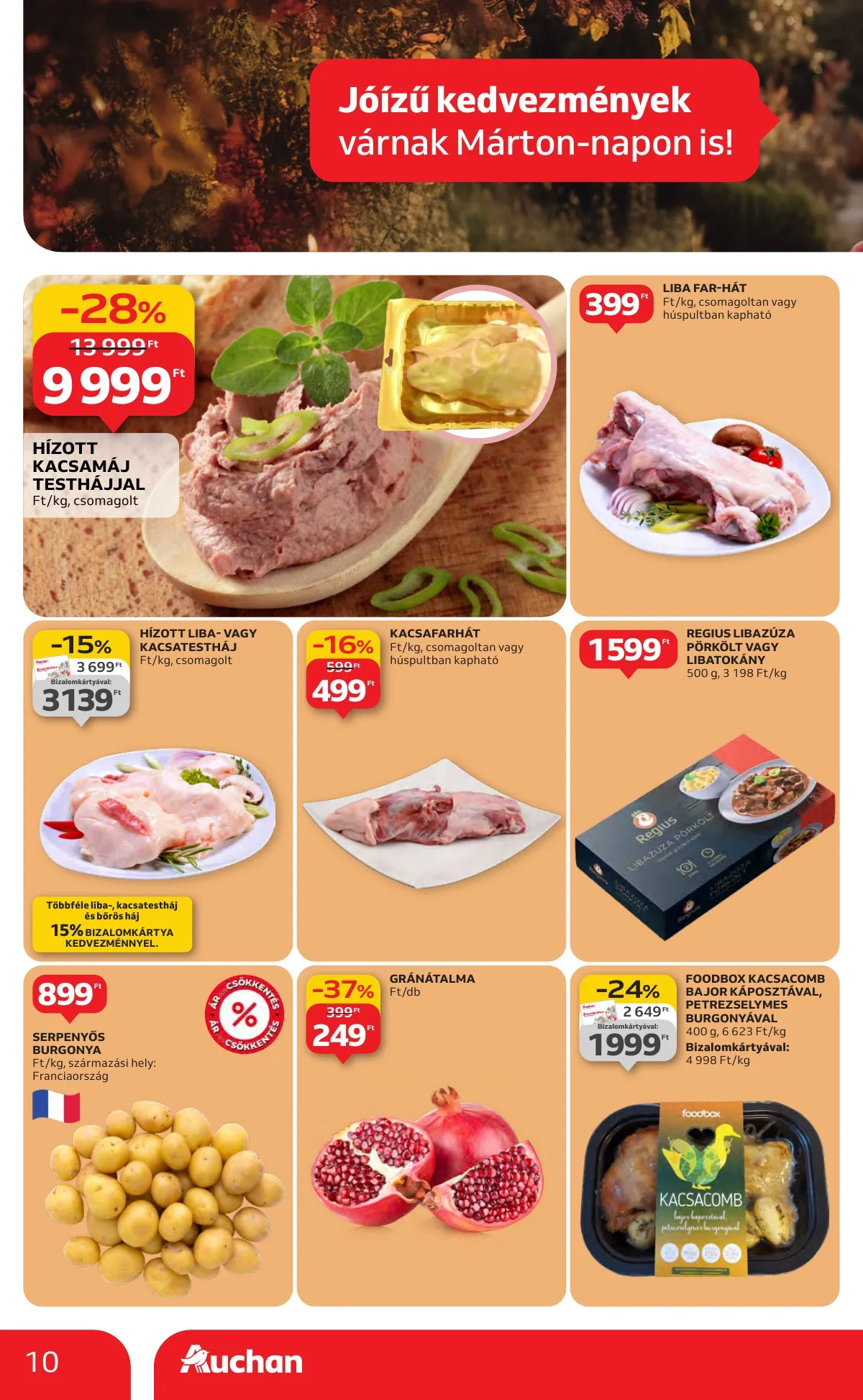 Auchan akciós újság Hipermarket 10.30–11.05 – 10. oldal