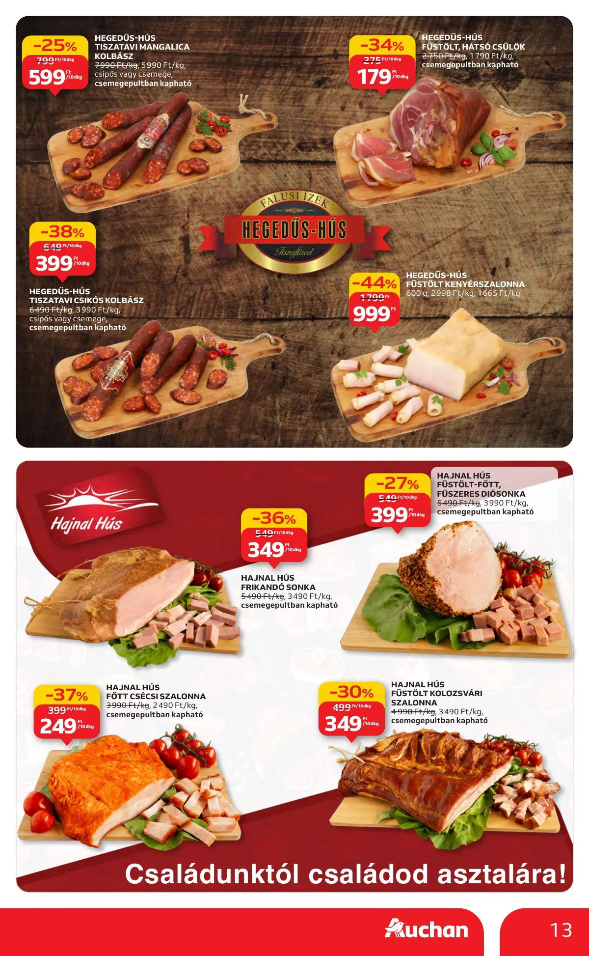Auchan akciós újság Hipermarket 10.30–11.05 – 13. oldal