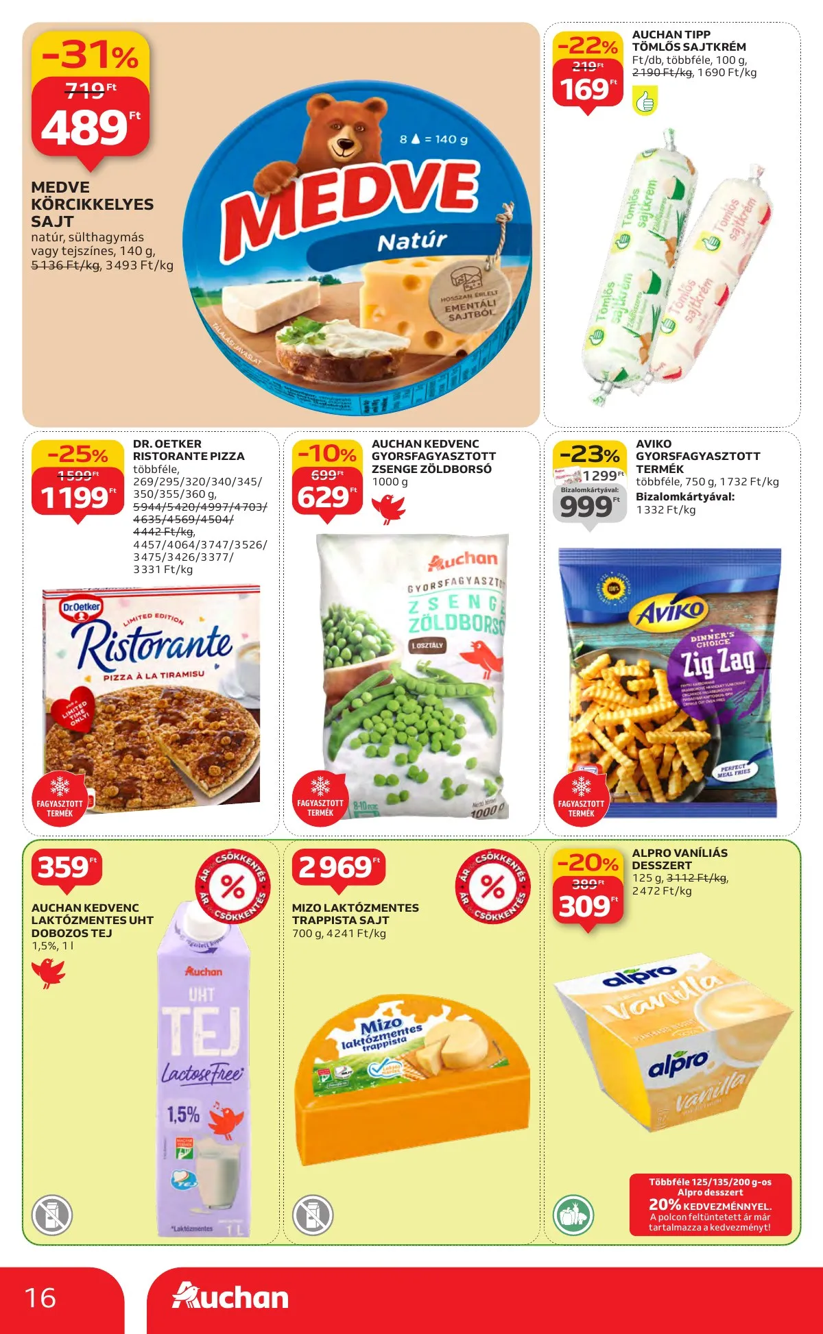 Auchan akciós újság Hipermarket 10.30–11.05 – 16. oldal