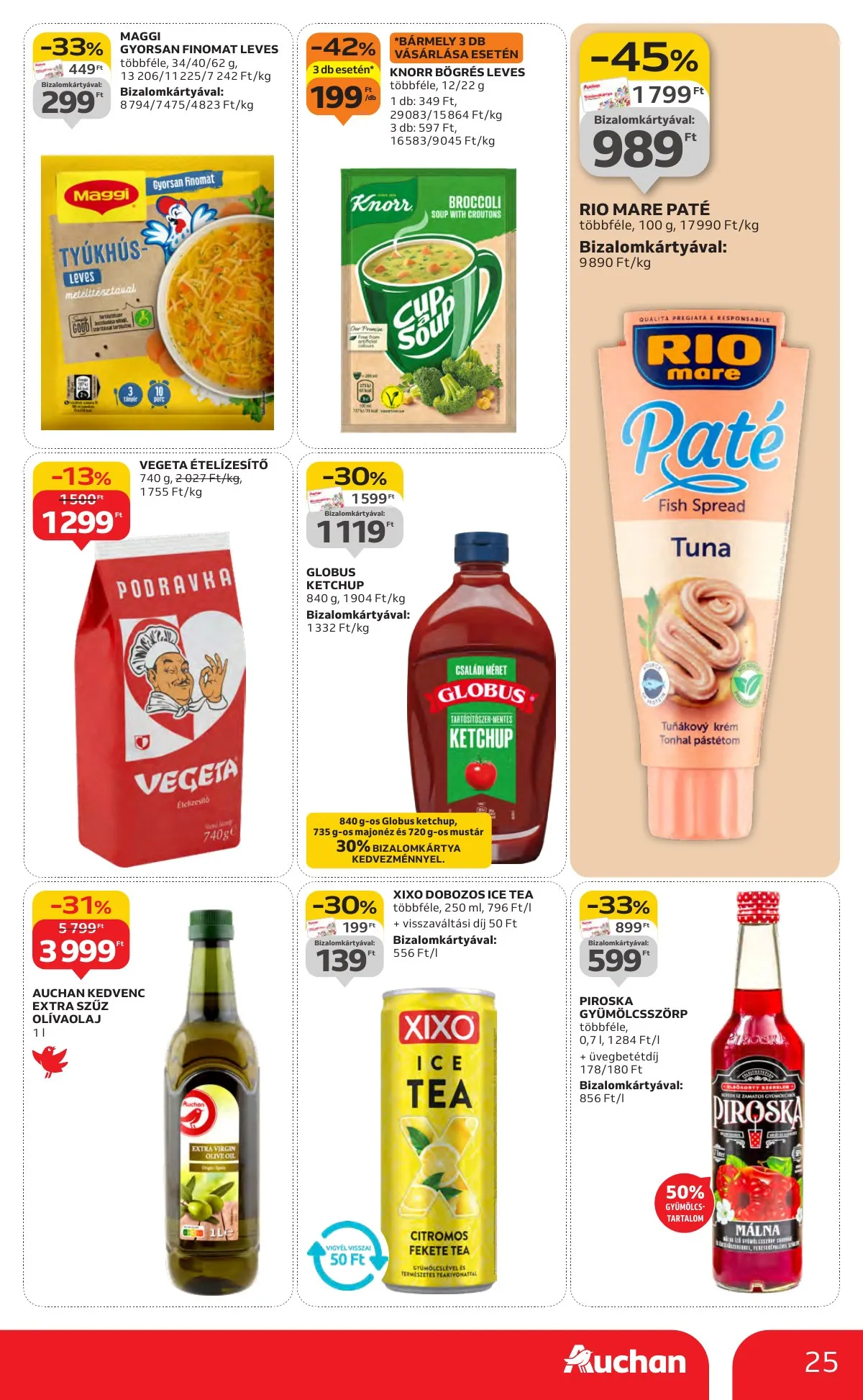 Auchan akciós újság Hipermarket 10.30–11.05 – 25. oldal