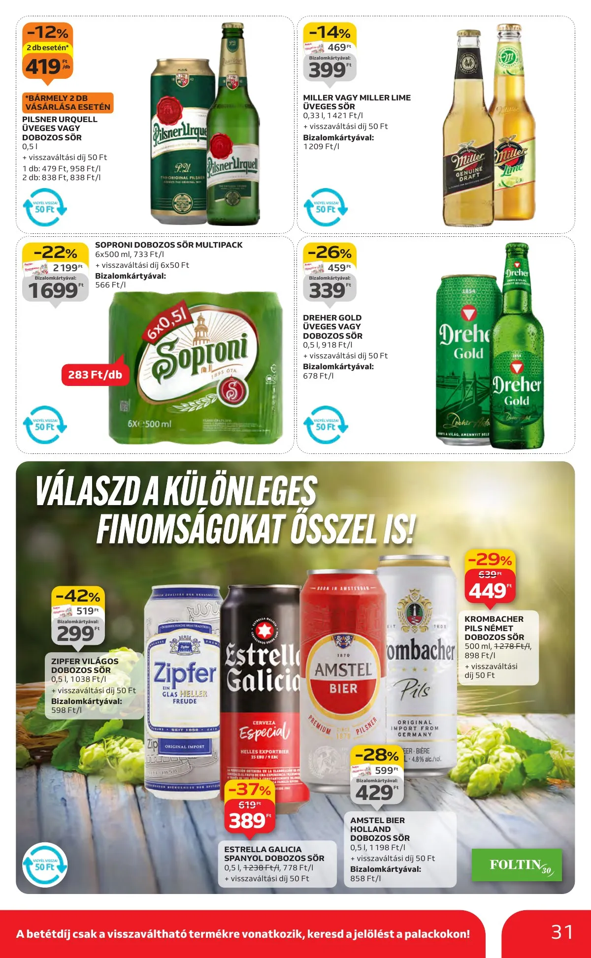 Auchan akciós újság Hipermarket 10.30–11.05 – 31. oldal