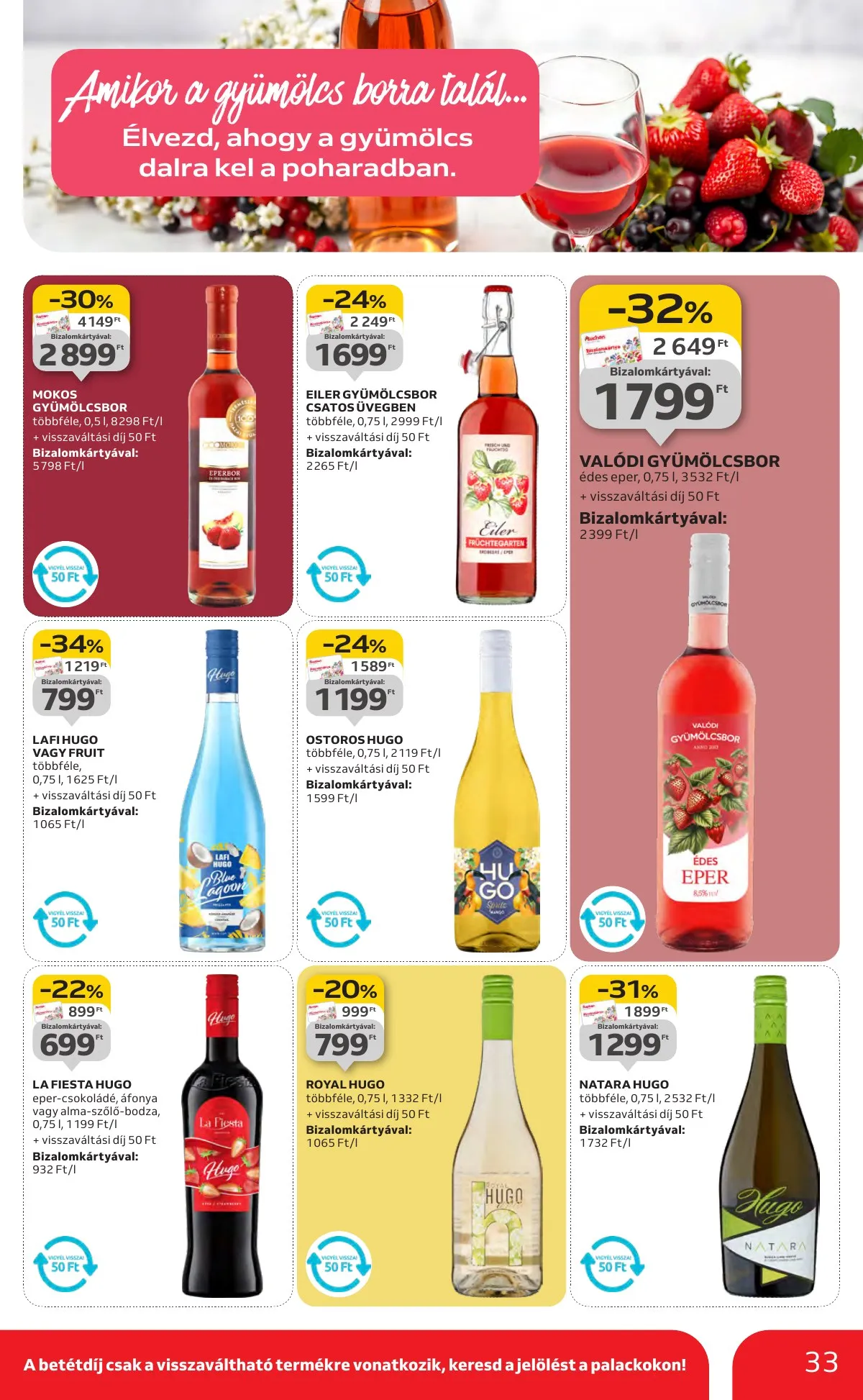 Auchan akciós újság Hipermarket 10.30–11.05 – 33. oldal