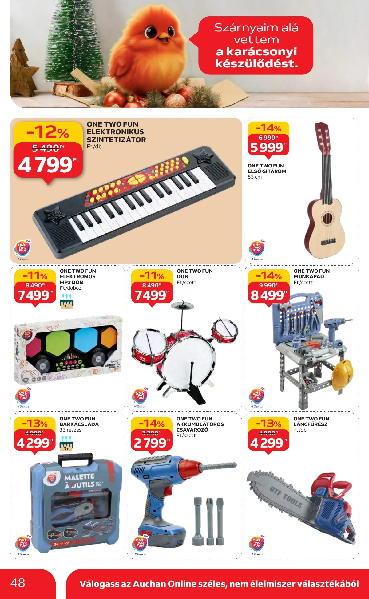 Auchan akciós újság Hipermarket 10.30–11.05 – 48. oldal