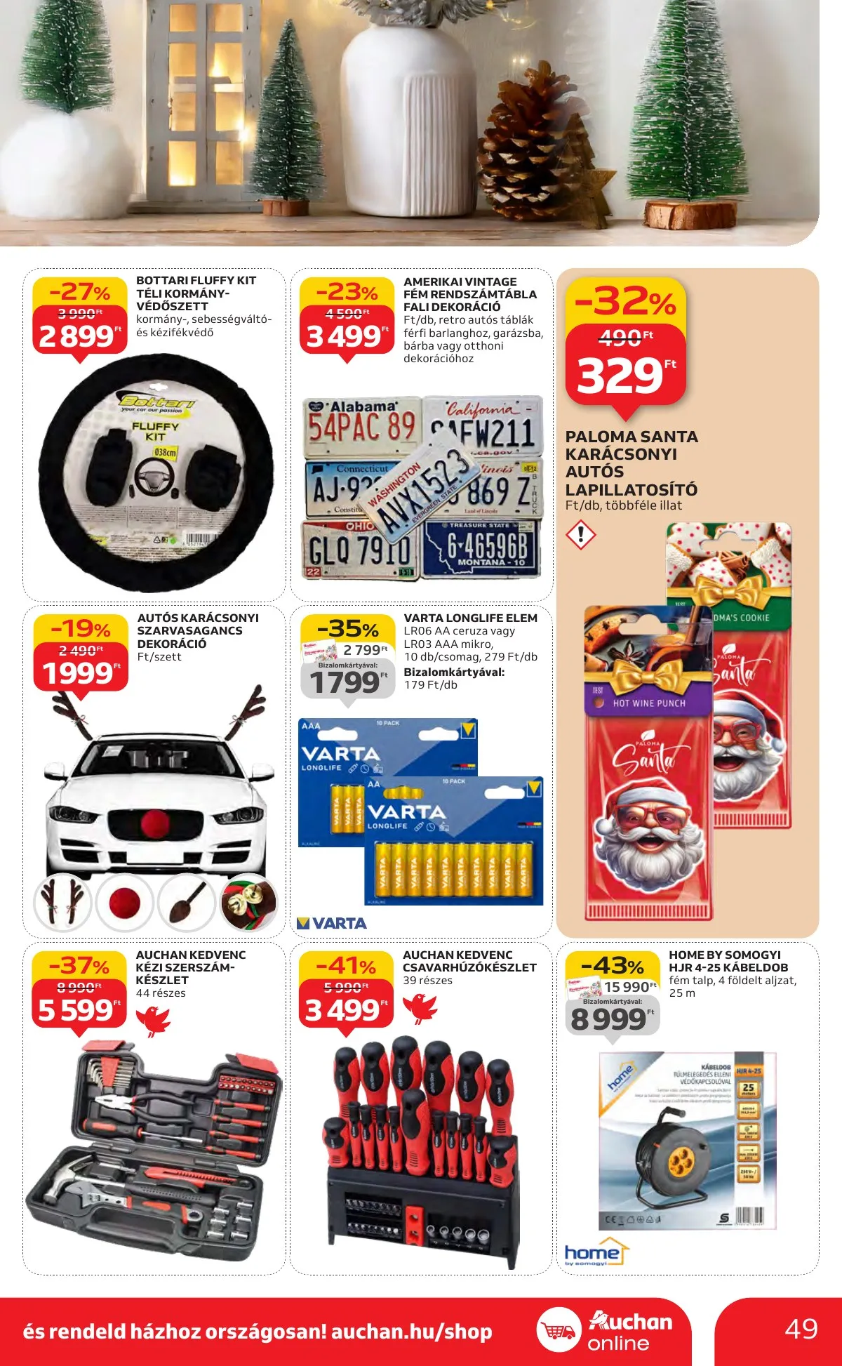 Auchan akciós újság Hipermarket 10.30–11.05 – 49. oldal