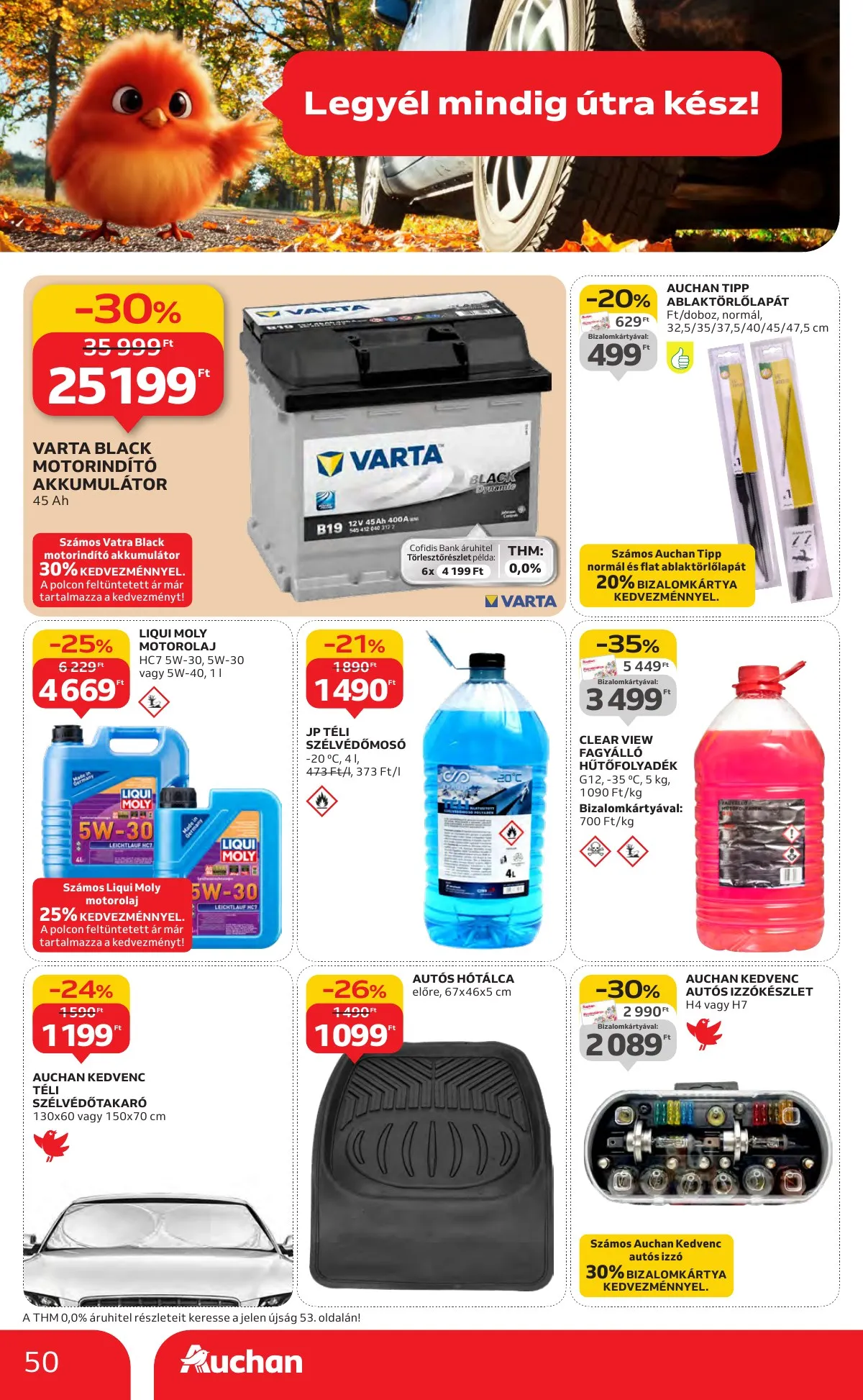 Auchan akciós újság Hipermarket 10.30–11.05 – 50. oldal