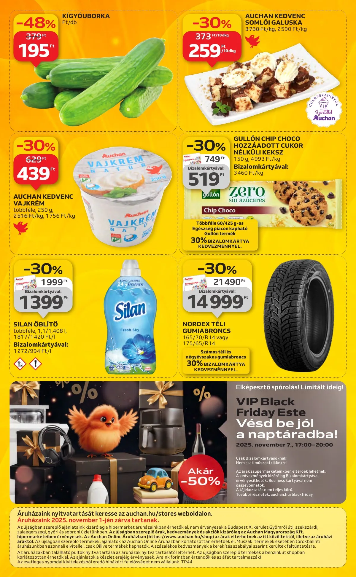 Auchan akciós újság Hipermarket 10.30–11.05 – 58. oldal