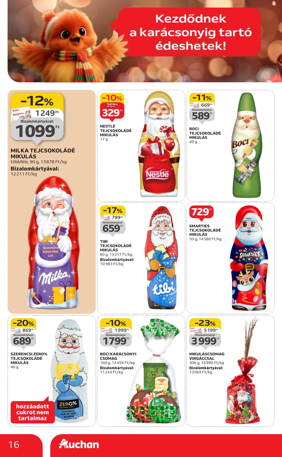Auchan akciós újság Hipermarket 11.06–11.12 – 16. oldal
