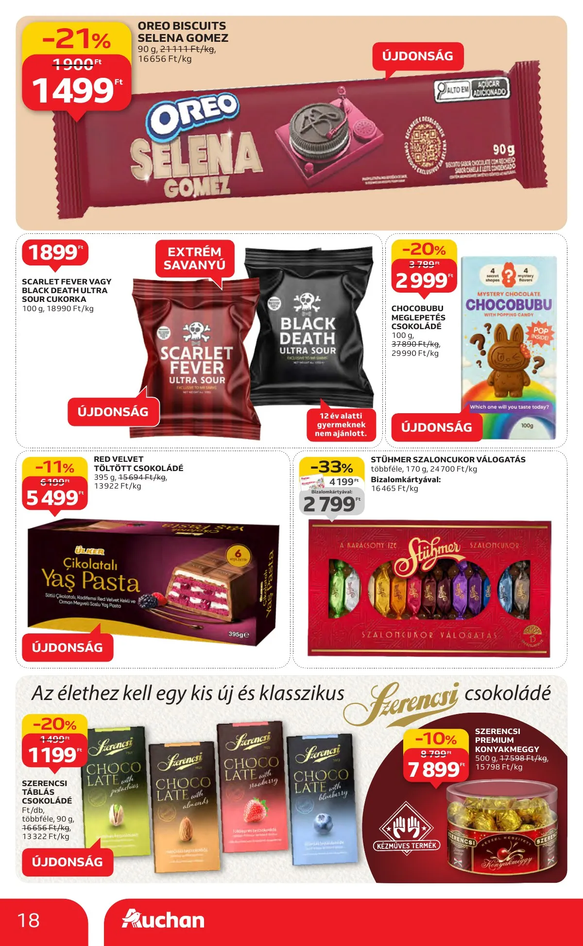 Auchan akciós újság Hipermarket 11.06–11.12 – 18. oldal