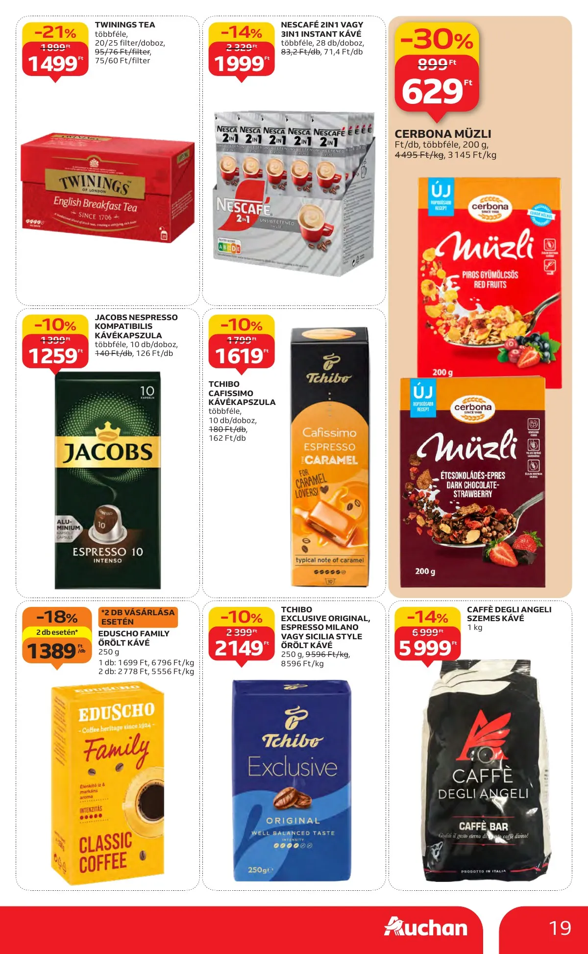 Auchan akciós újság Hipermarket 11.06–11.12 – 19. oldal