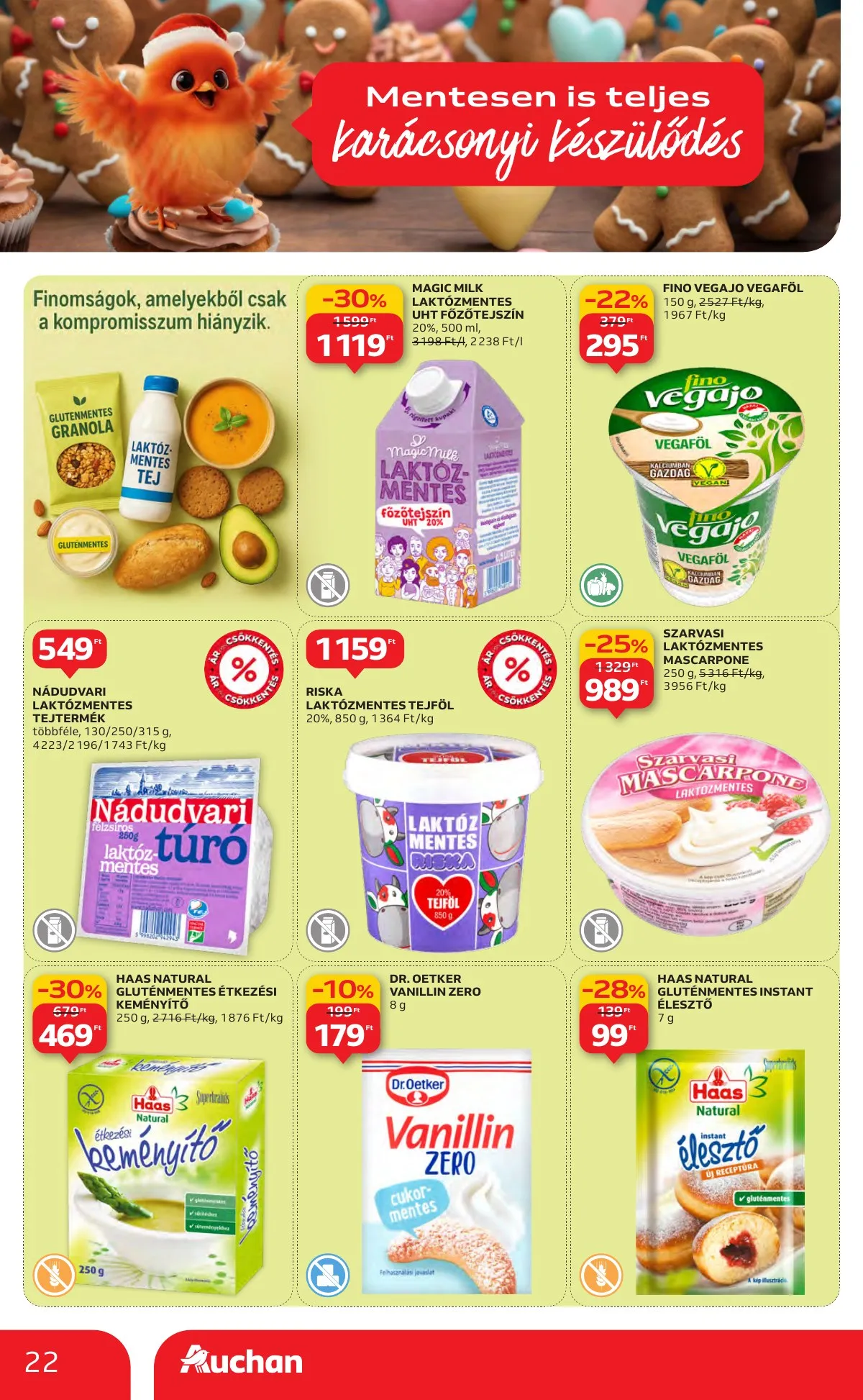 Auchan akciós újság Hipermarket 11.06–11.12 – 22. oldal