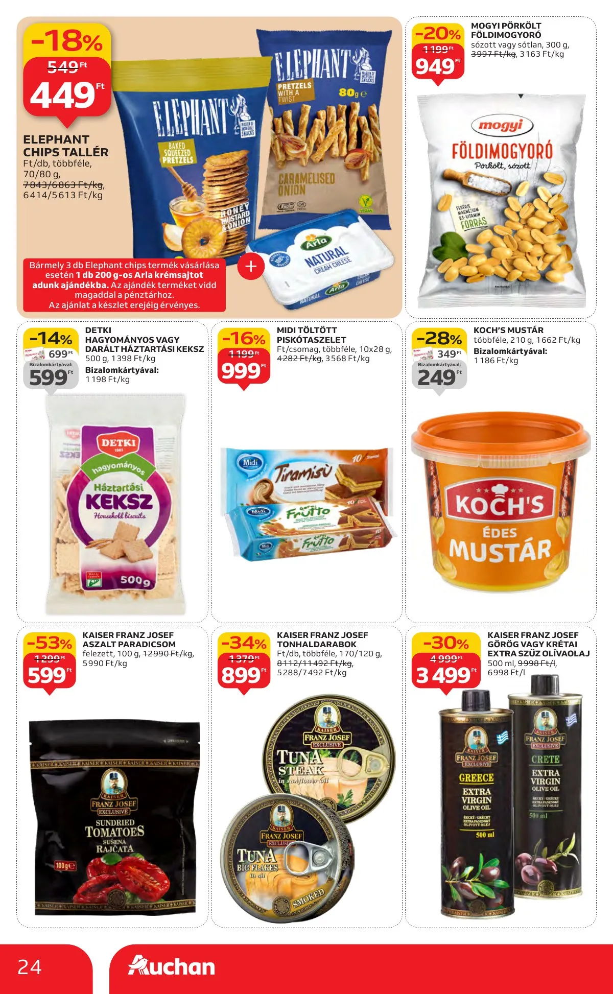 Auchan akciós újság Hipermarket 11.06–11.12 – 24. oldal
