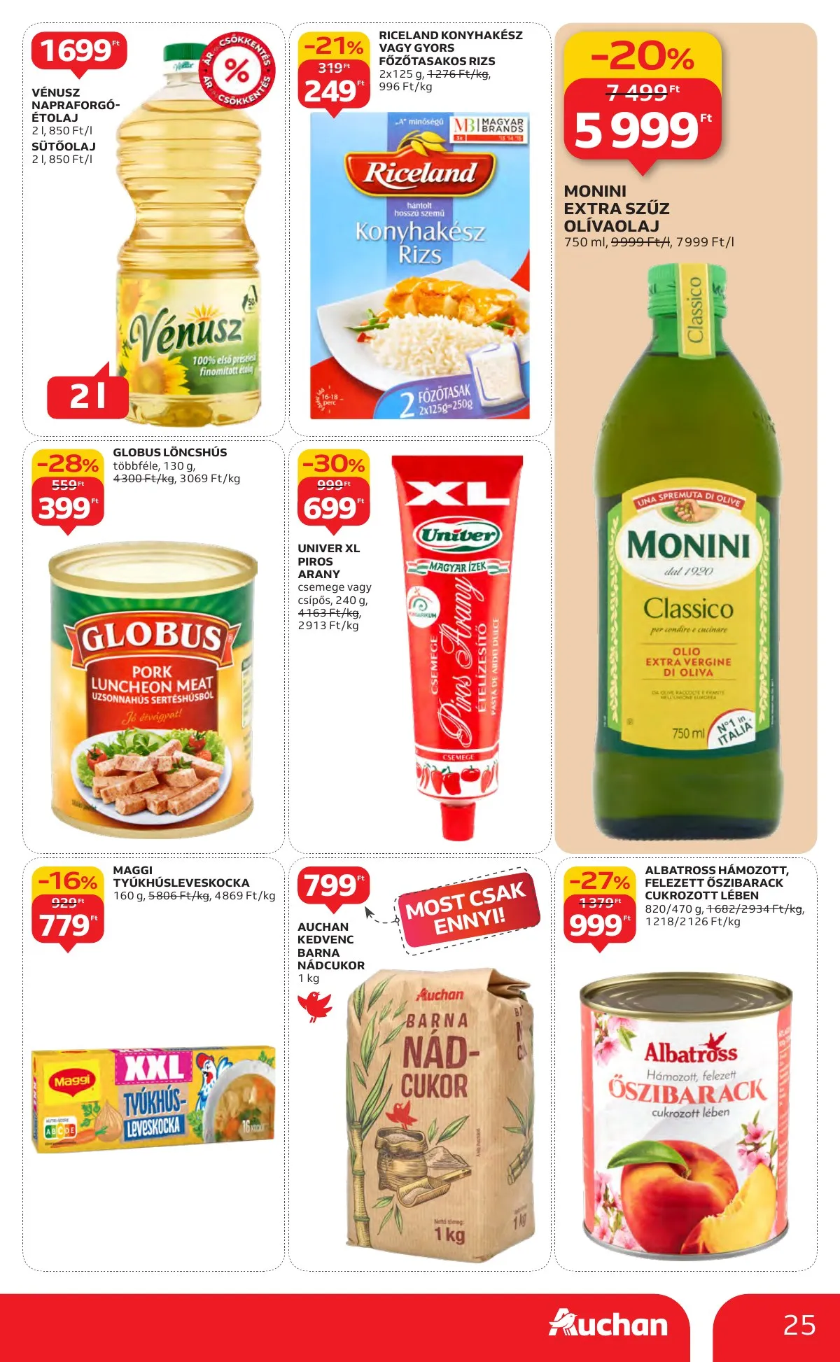 Auchan akciós újság Hipermarket 11.06–11.12 – 25. oldal