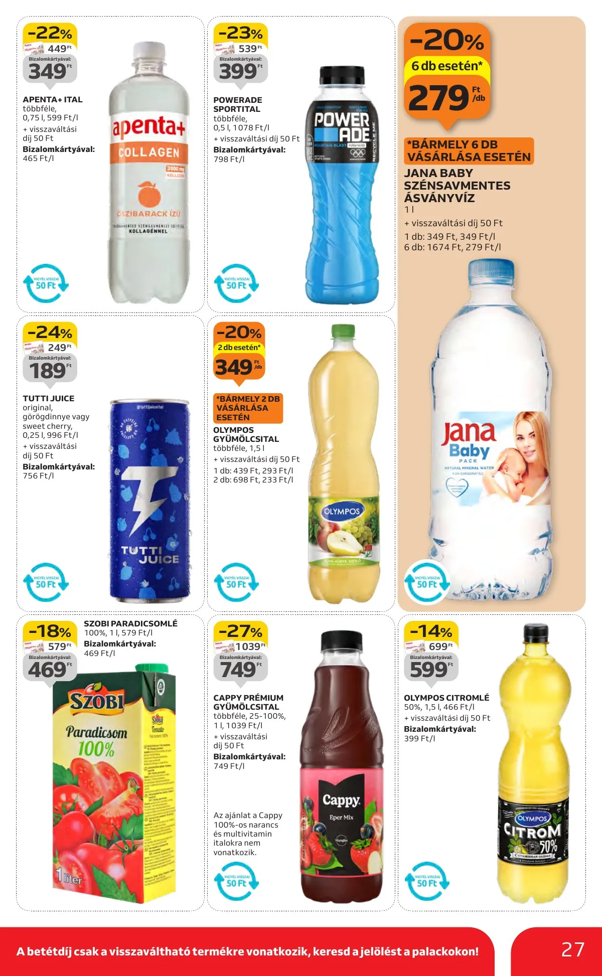 Auchan akciós újság Hipermarket 11.06–11.12 – 27. oldal