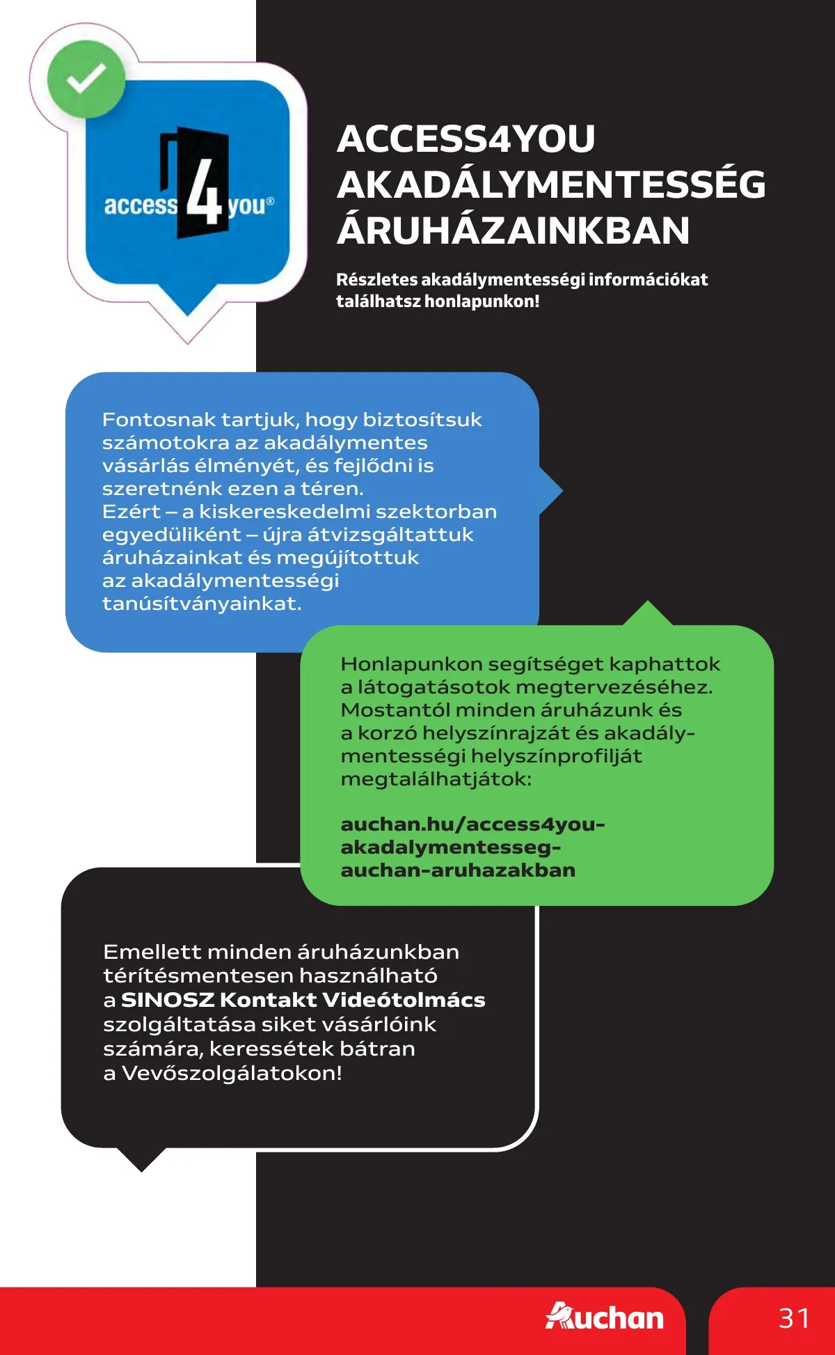 Auchan akciós újság Hipermarket 11.06–11.12 – 31. oldal