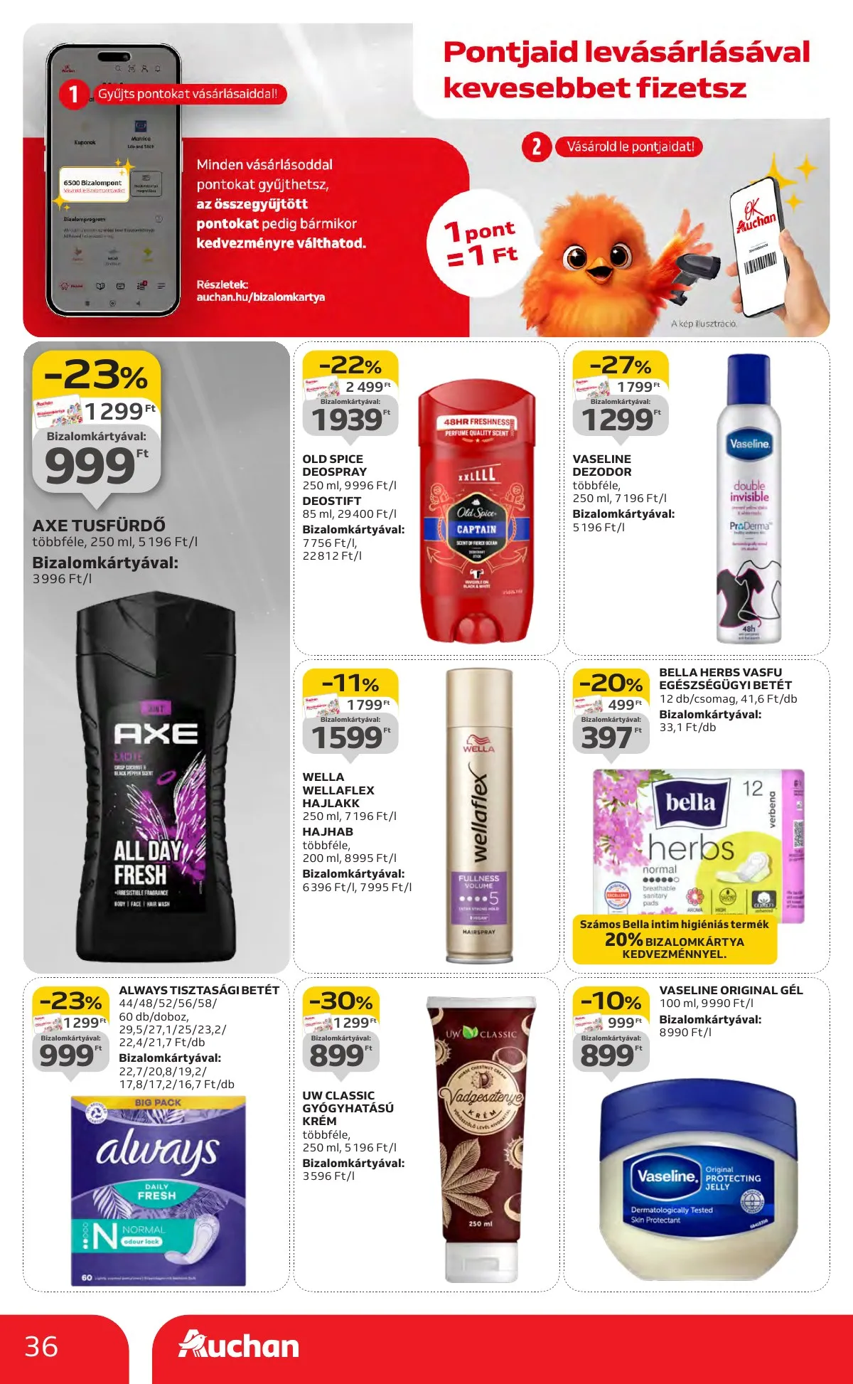 Auchan akciós újság Hipermarket 11.06–11.12 – 36. oldal