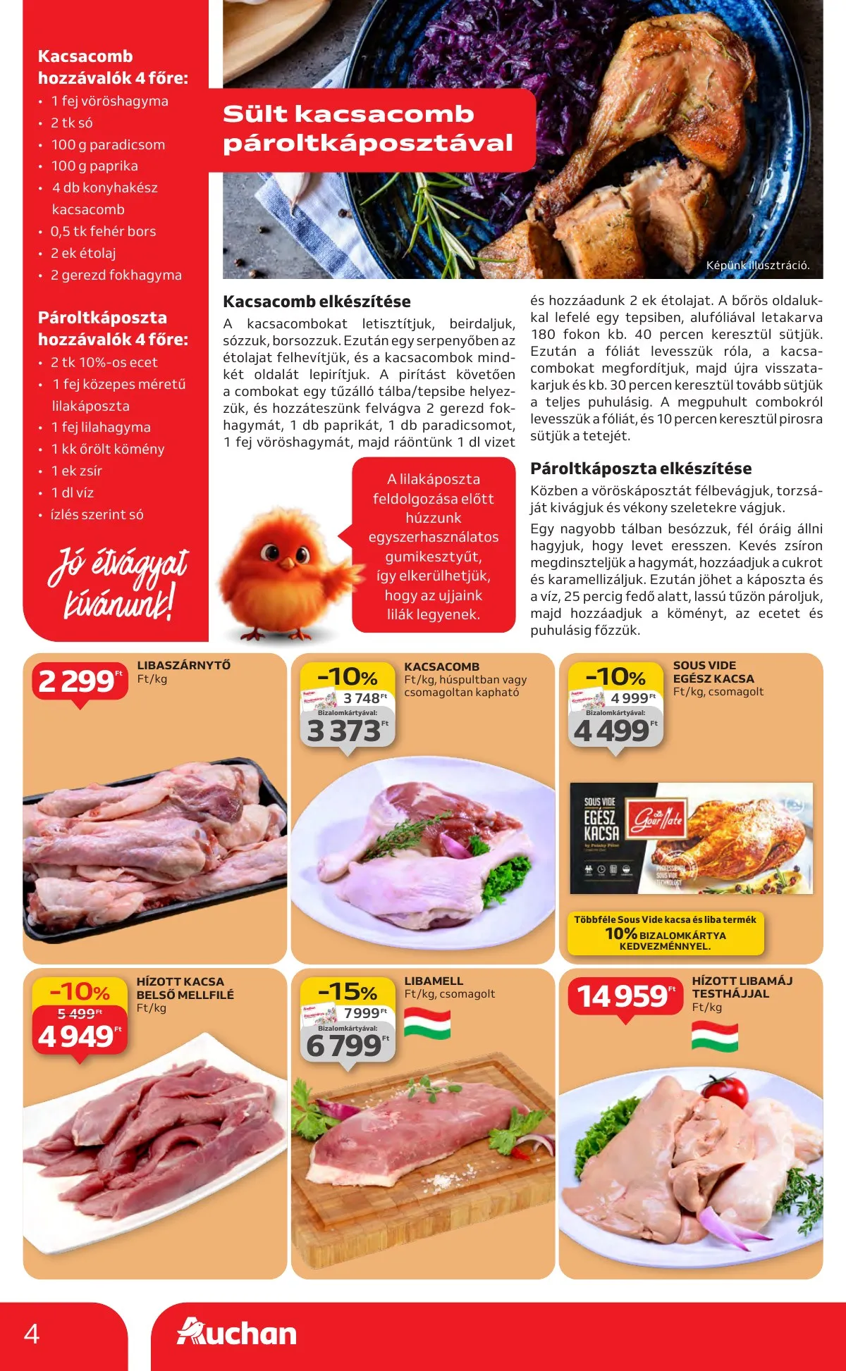 Auchan akciós újság Hipermarket 11.06–11.12 – 4. oldal