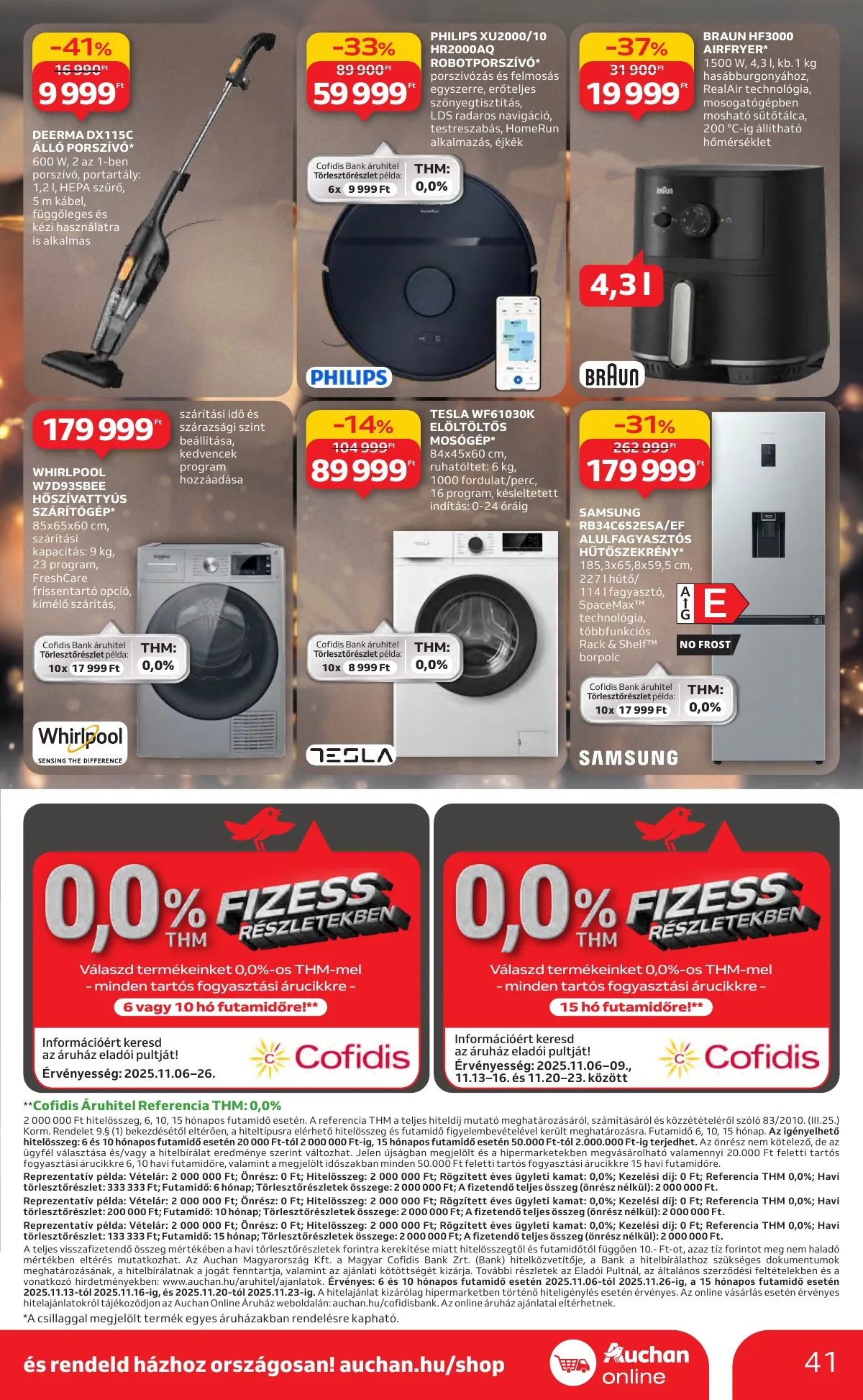 Auchan akciós újság Hipermarket 11.06–11.12 – 41. oldal