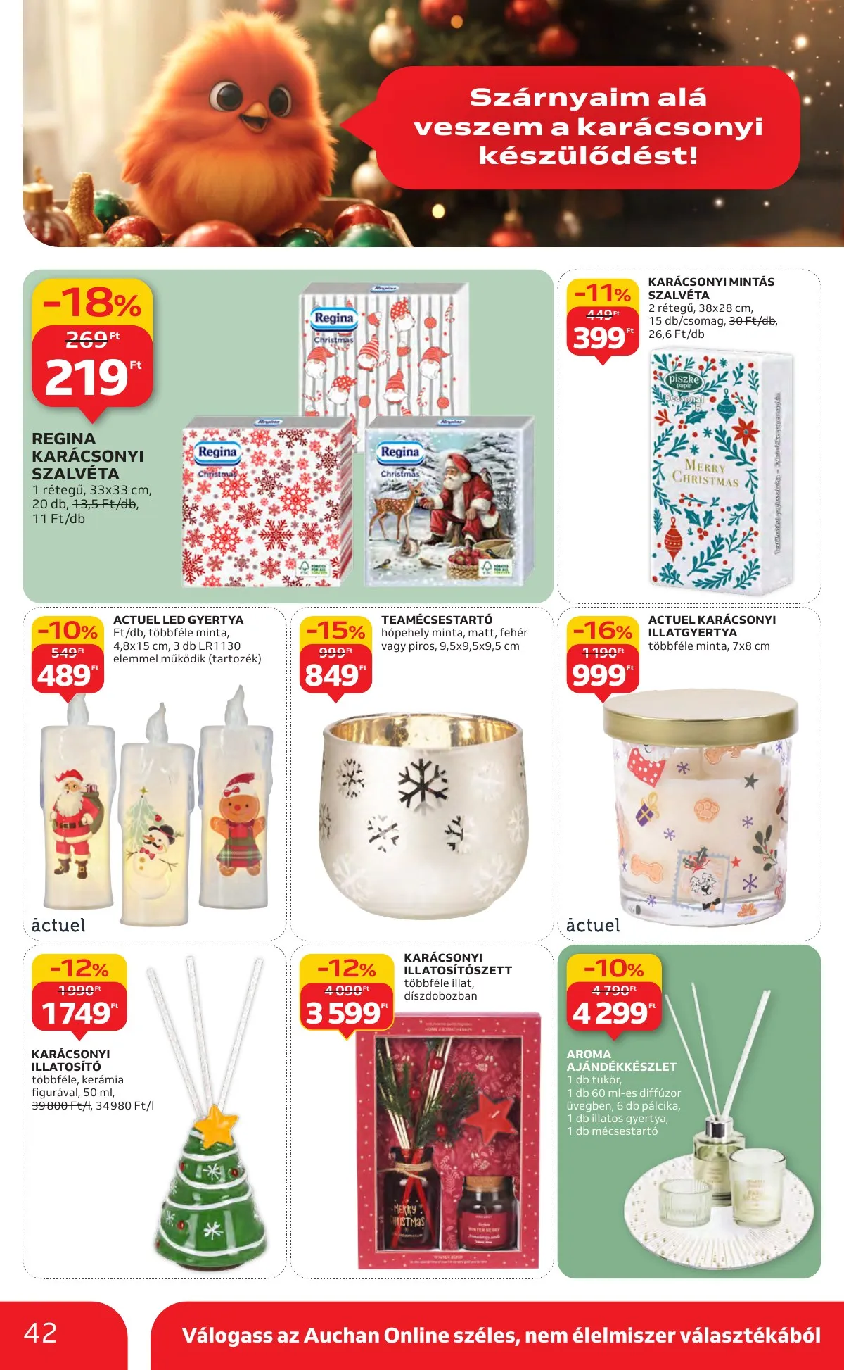 Auchan akciós újság Hipermarket 11.06–11.12 – 42. oldal