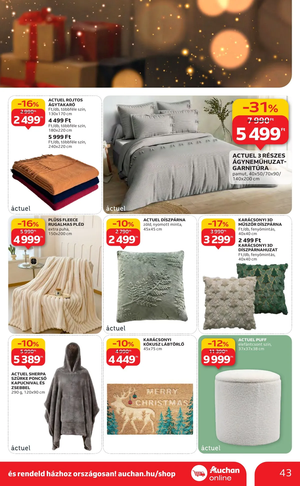 Auchan akciós újság Hipermarket 11.06–11.12 – 43. oldal
