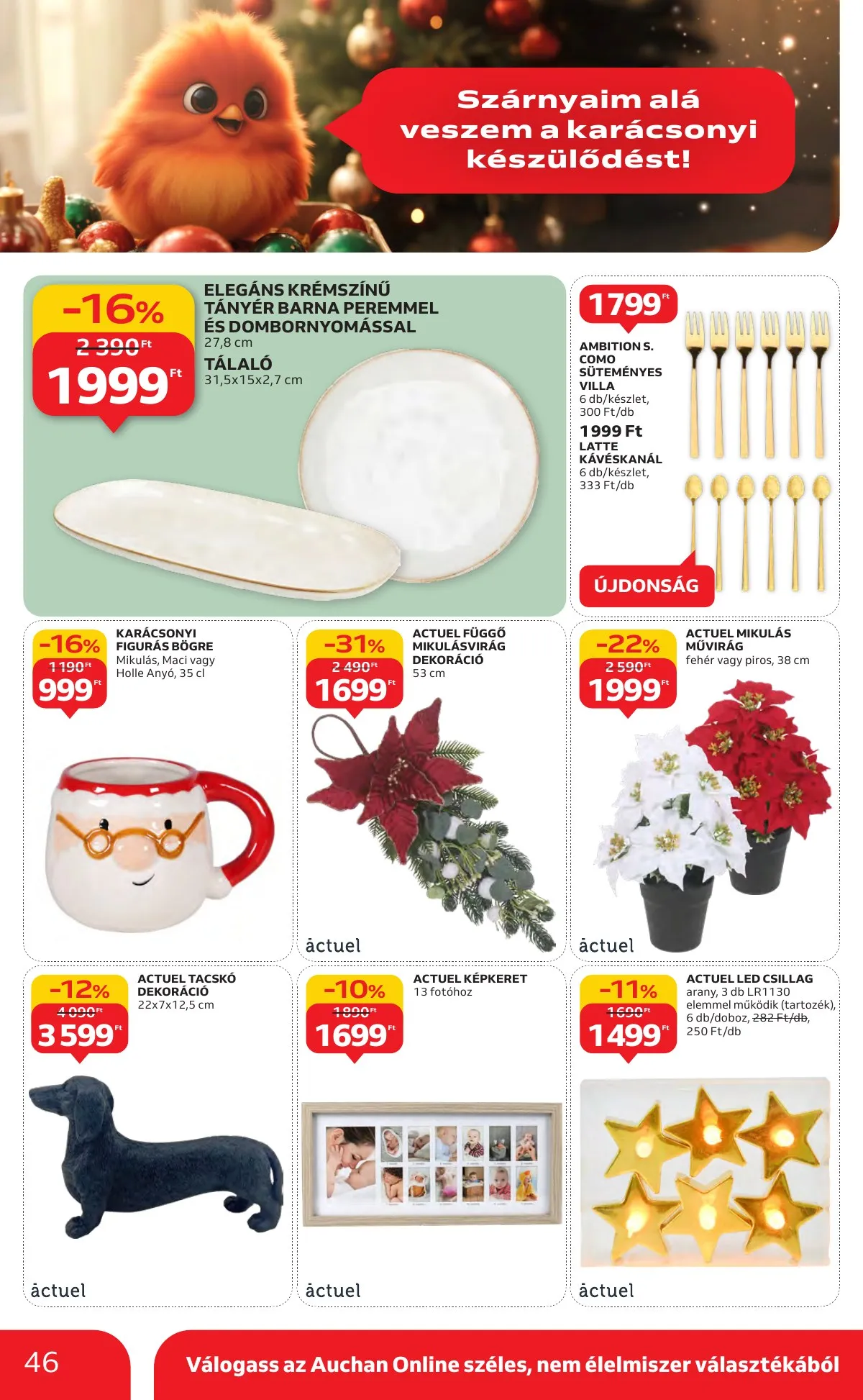 Auchan akciós újság Hipermarket 11.06–11.12 – 46. oldal