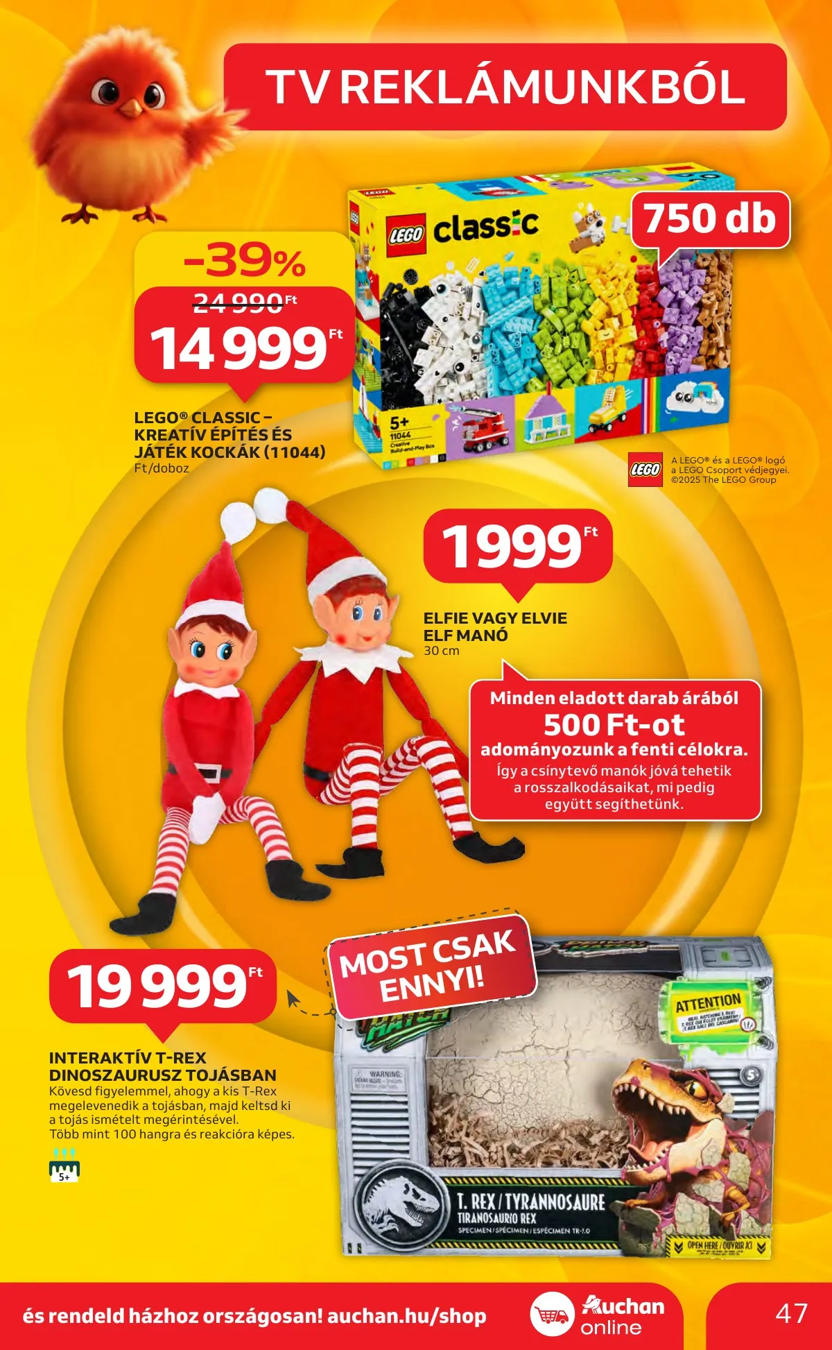 Auchan akciós újság Hipermarket 11.06–11.12 – 47. oldal