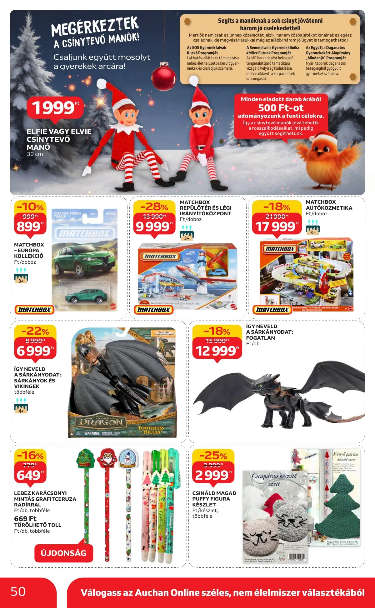 Auchan akciós újság Hipermarket 11.06–11.12 – 50. oldal