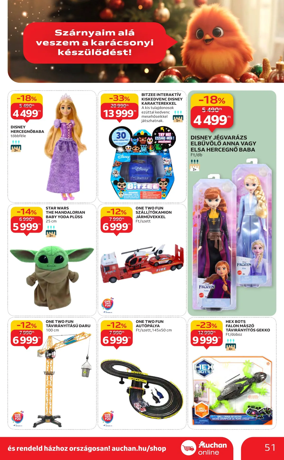 Auchan akciós újság Hipermarket 11.06–11.12 – 51. oldal