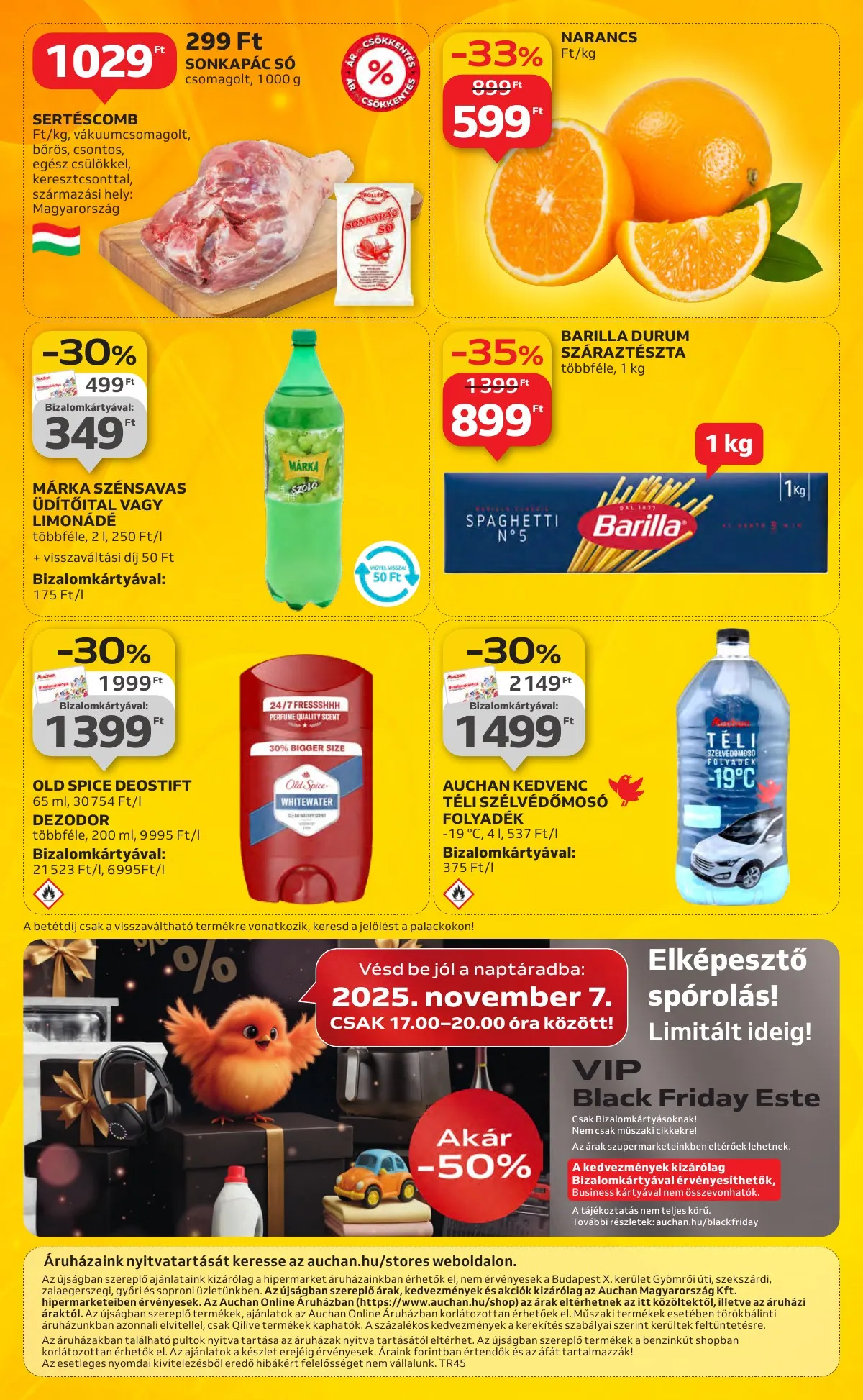 Auchan akciós újság Hipermarket 11.06–11.12 – 58. oldal