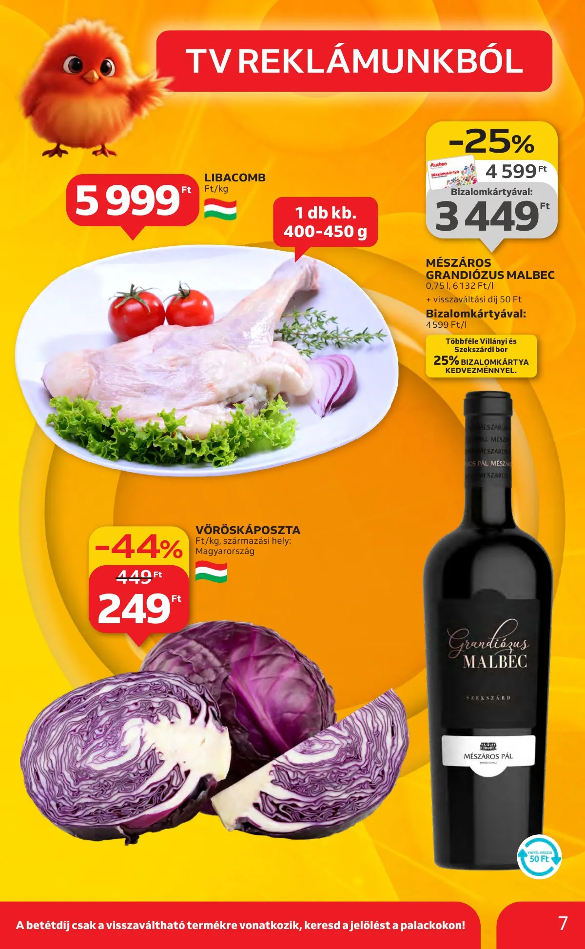 Auchan akciós újság Hipermarket 11.06–11.12 – 7. oldal