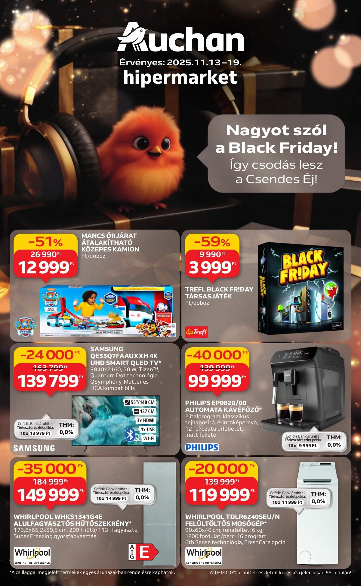 Auchan akciós újság Hipermarket 11.13–11.19