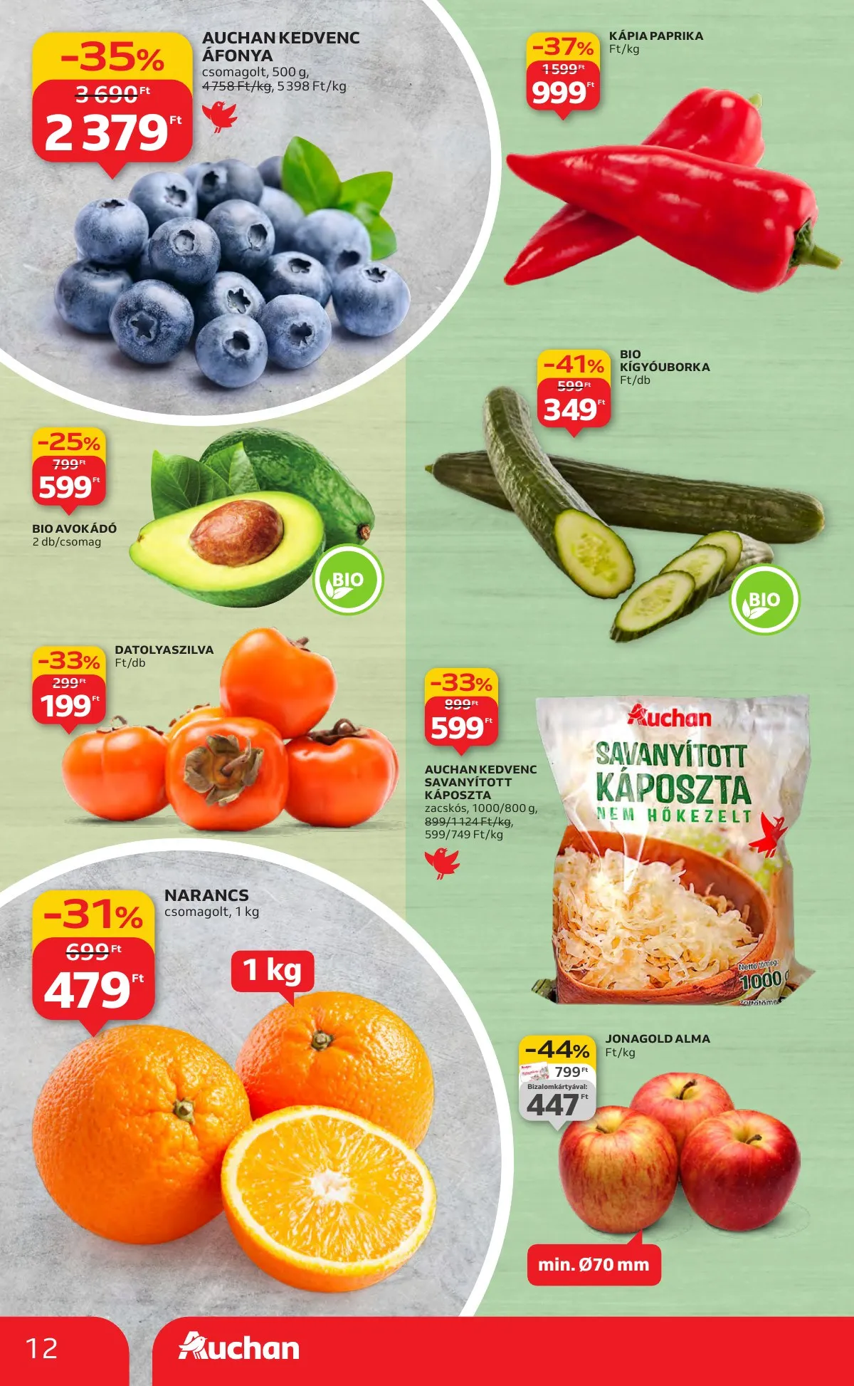 Auchan akciós újság Hipermarket 11.13–11.19 – 12. oldal