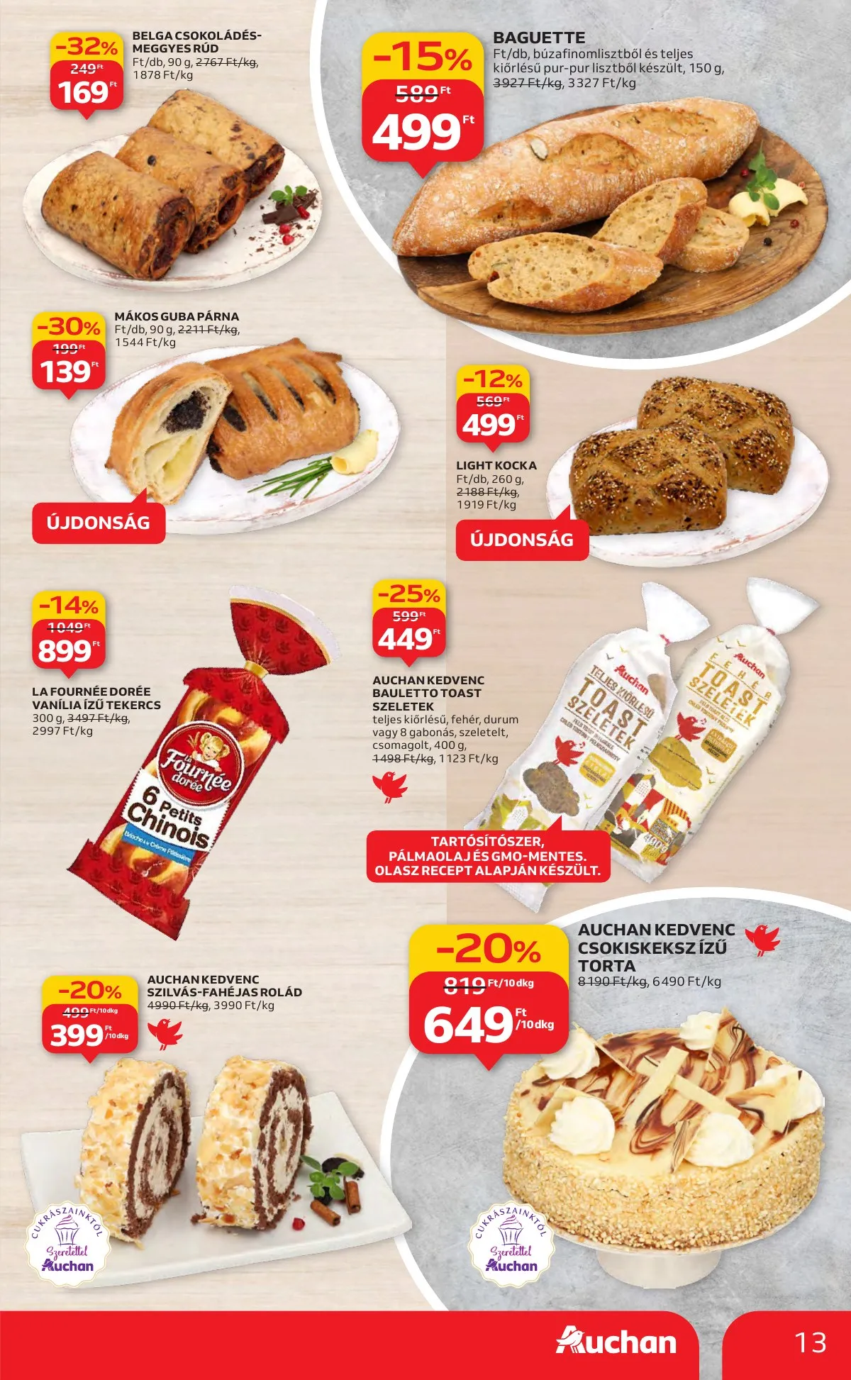 Auchan akciós újság Hipermarket 11.13–11.19 – 13. oldal