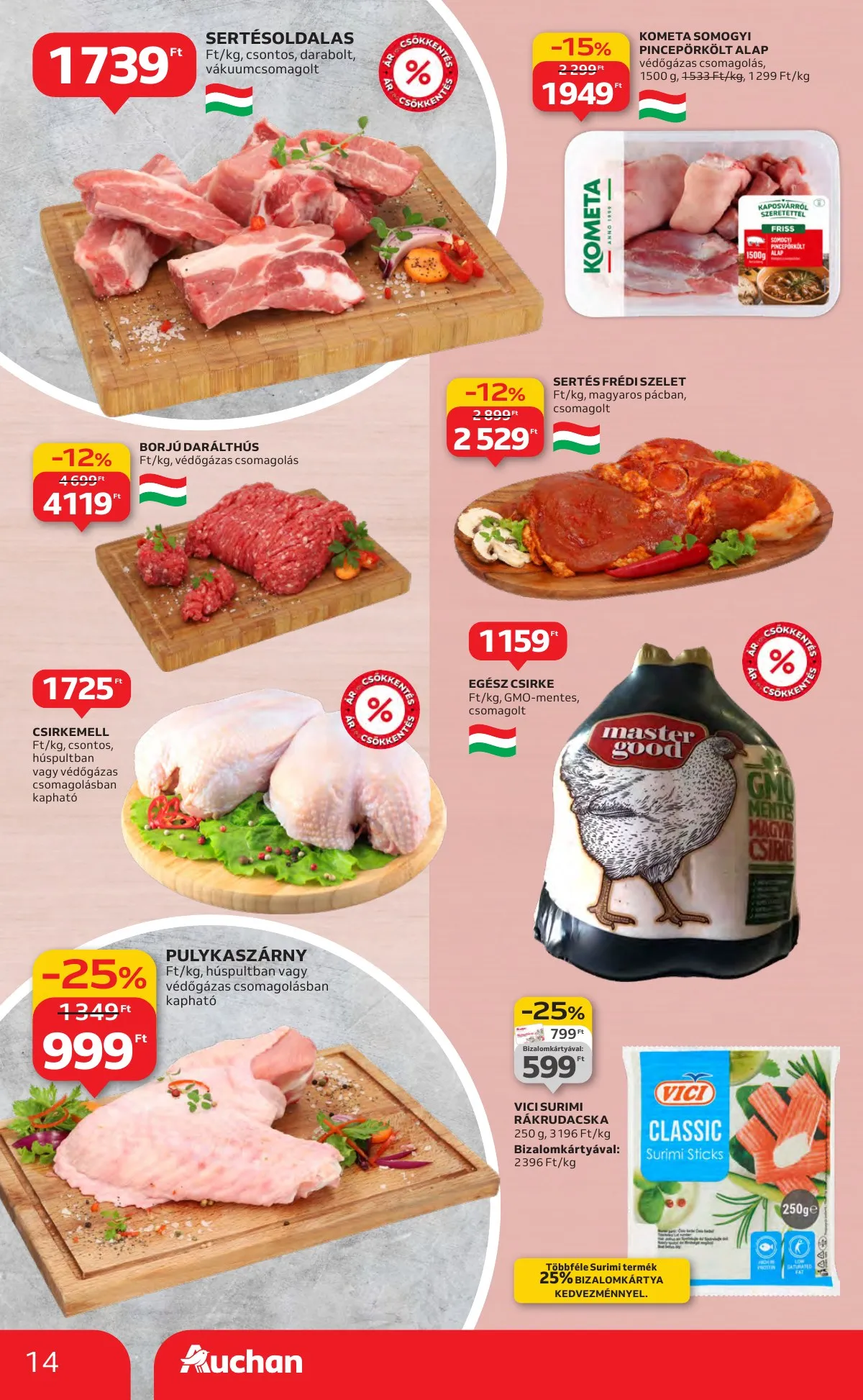 Auchan akciós újság Hipermarket 11.13–11.19 – 14. oldal