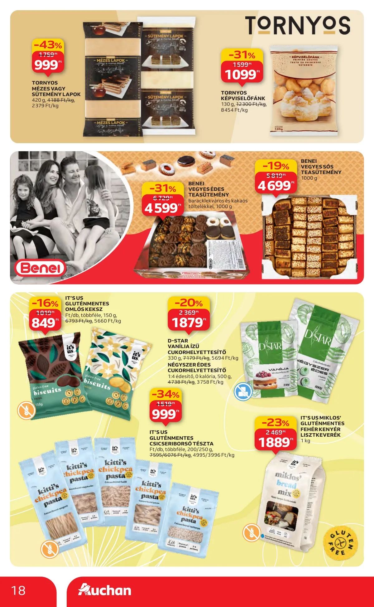 Auchan akciós újság Hipermarket 11.13–11.19 – 18. oldal