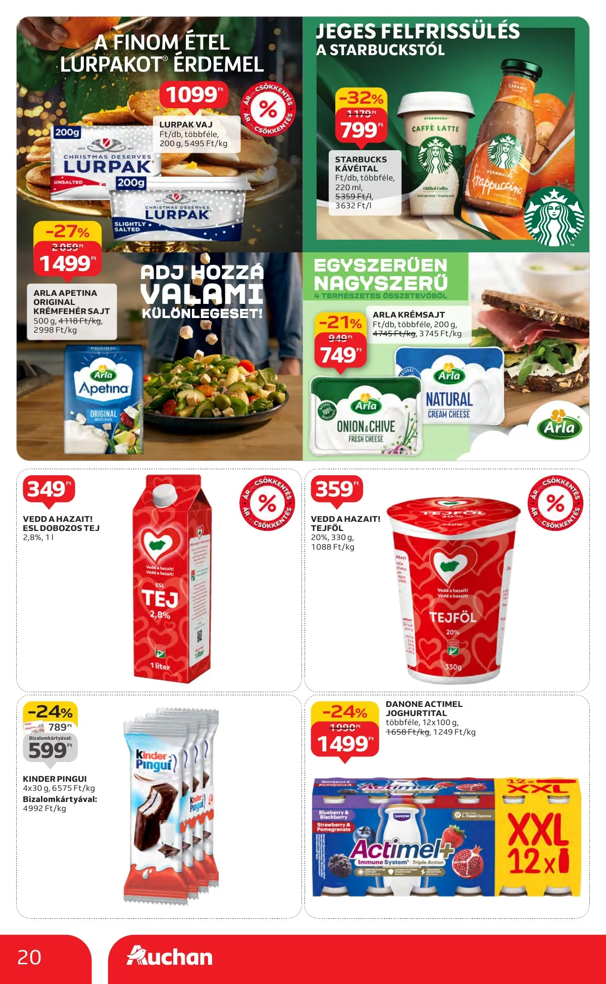 Auchan akciós újság Hipermarket 11.13–11.19 – 20. oldal