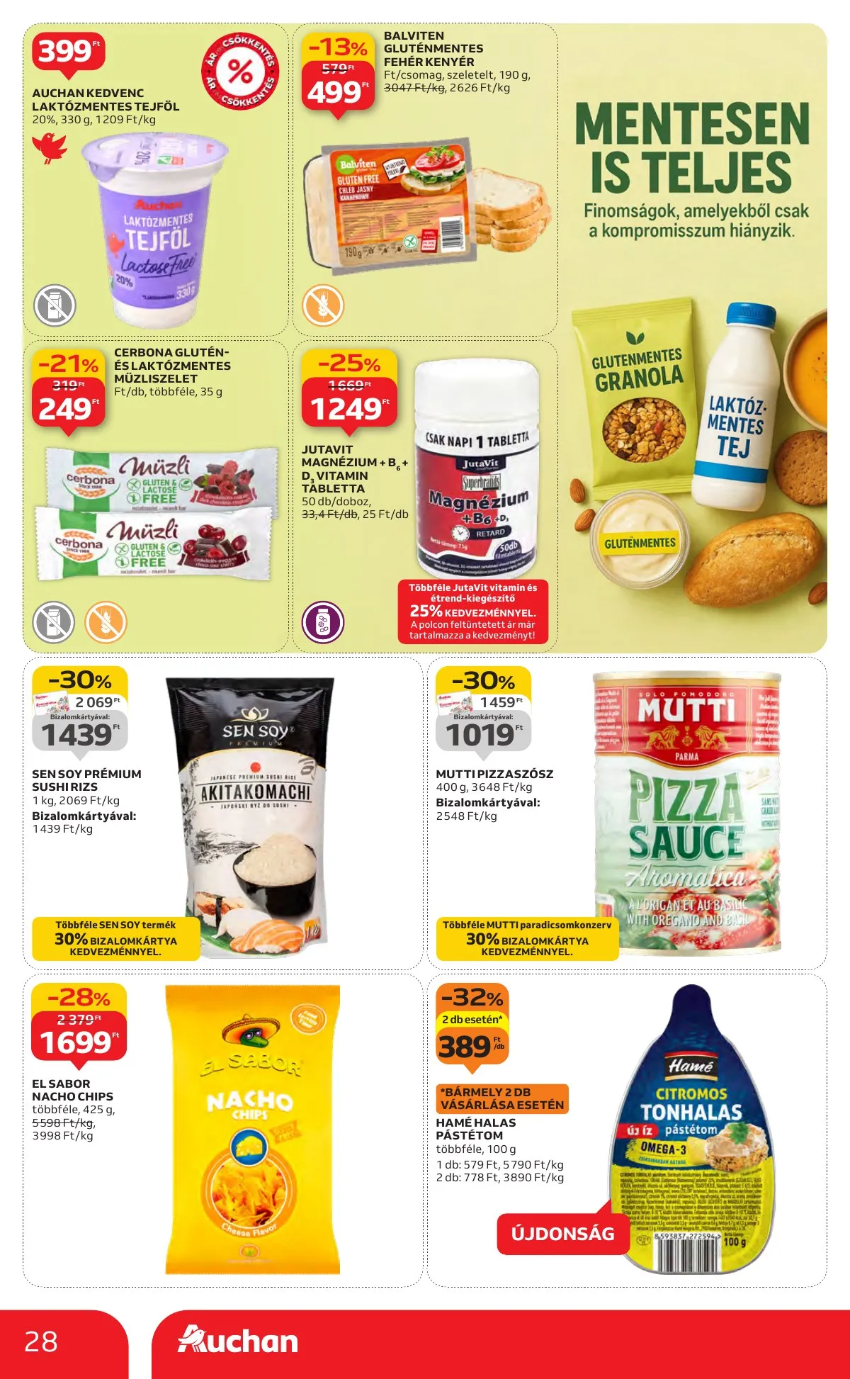 Auchan akciós újság Hipermarket 11.13–11.19 – 28. oldal