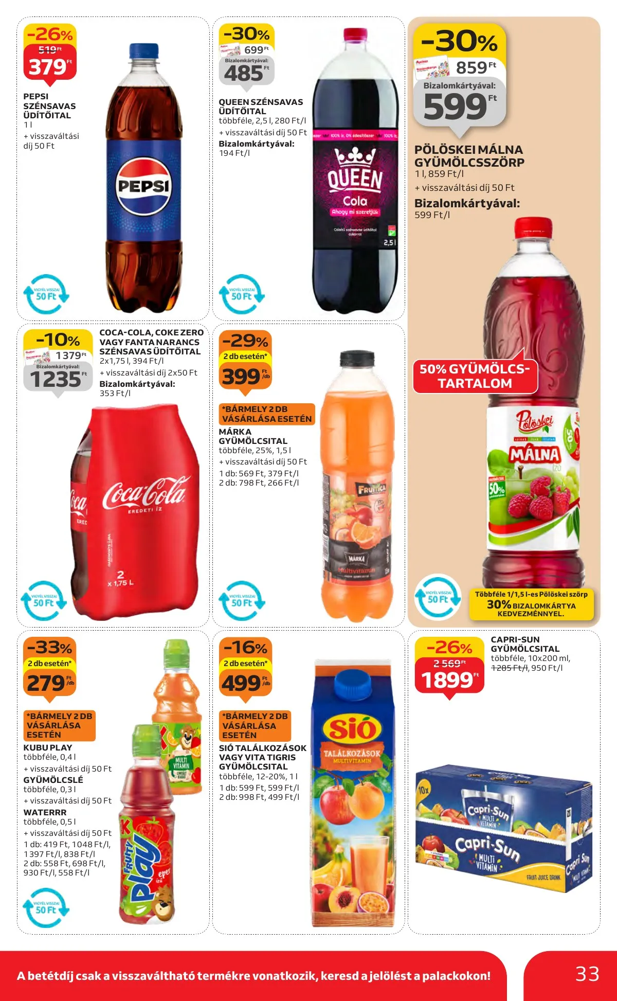 Auchan akciós újság Hipermarket 11.13–11.19 – 33. oldal