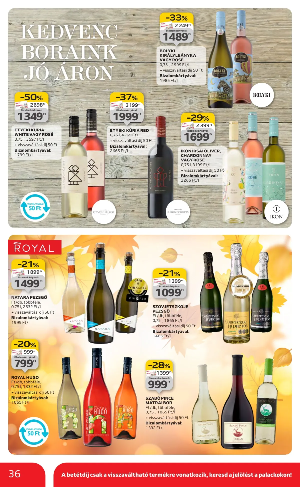Auchan akciós újság Hipermarket 11.13–11.19 – 36. oldal