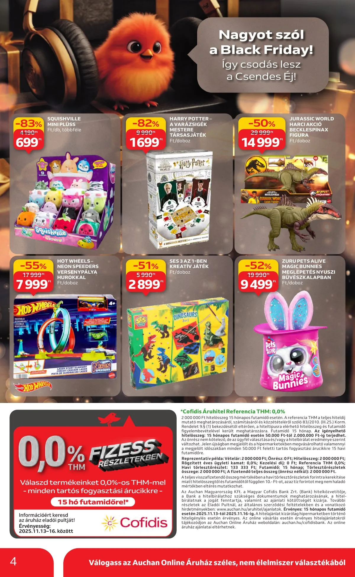Auchan akciós újság Hipermarket 11.13–11.19 – 4. oldal
