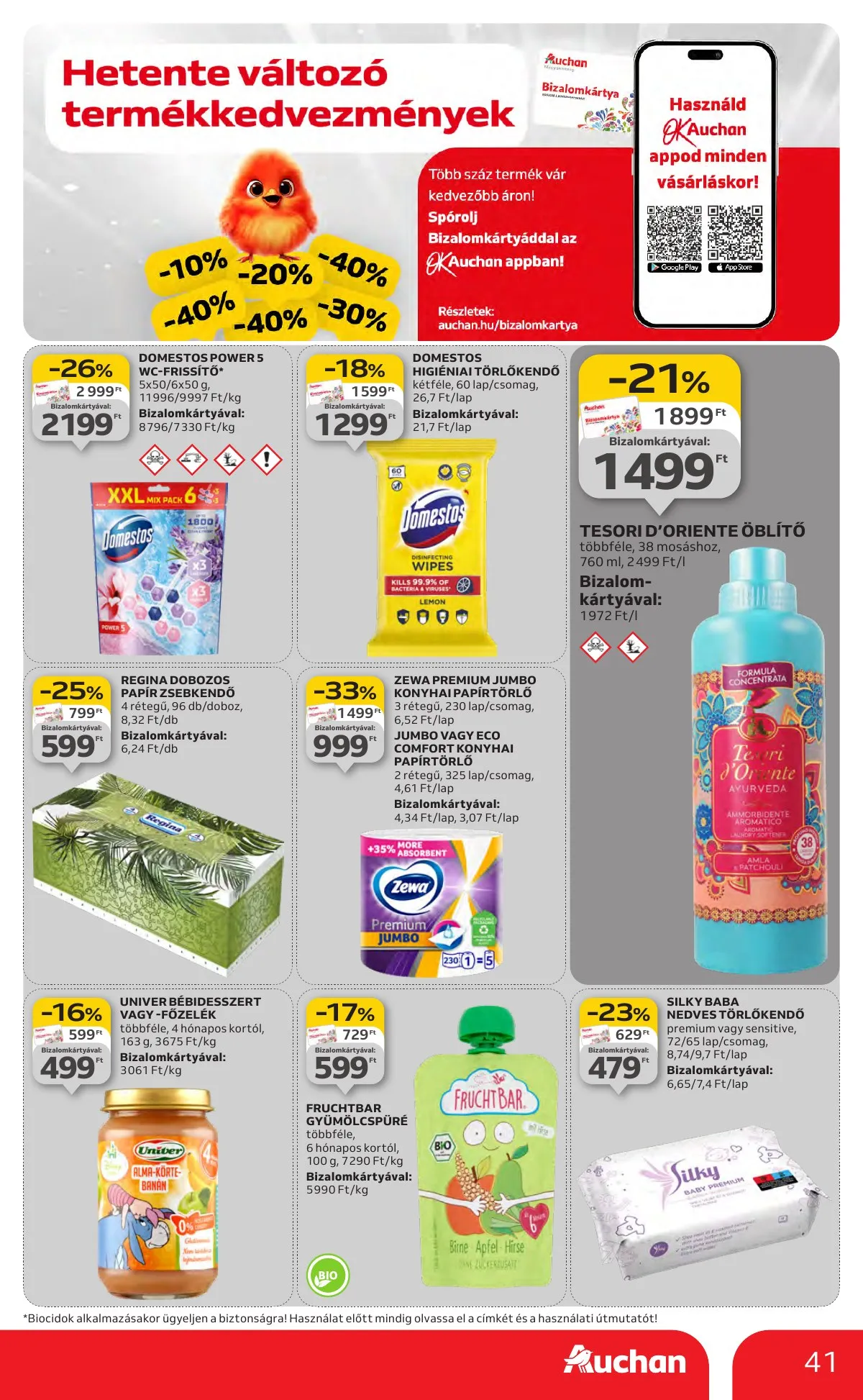 Auchan akciós újság Hipermarket 11.13–11.19 – 41. oldal