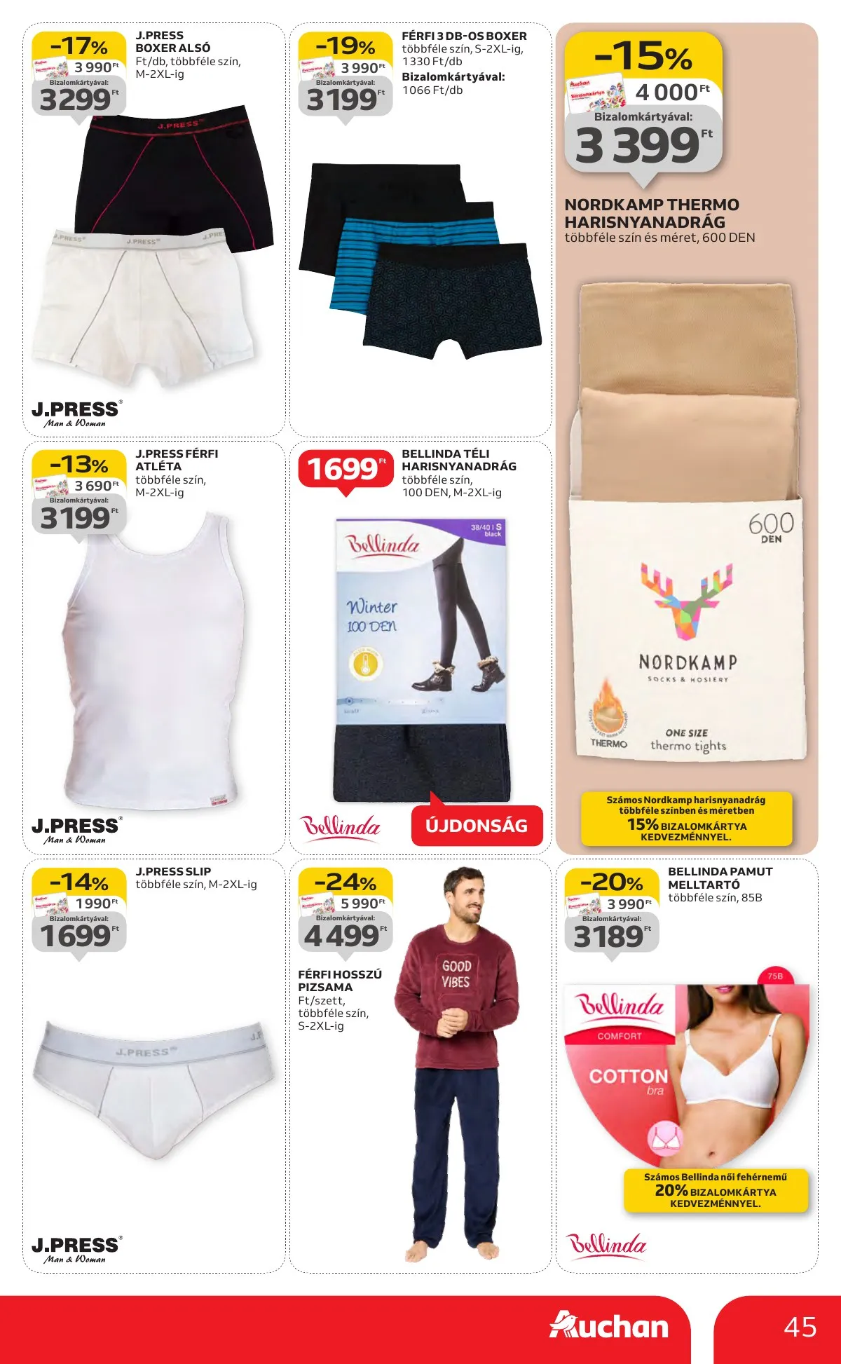 Auchan akciós újság Hipermarket 11.13–11.19 – 45. oldal