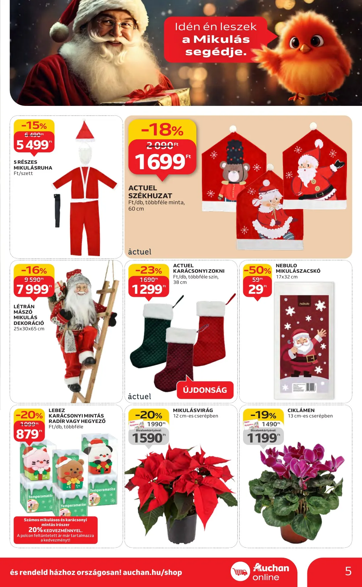 Auchan akciós újság Hipermarket 11.13–11.19 – 5. oldal