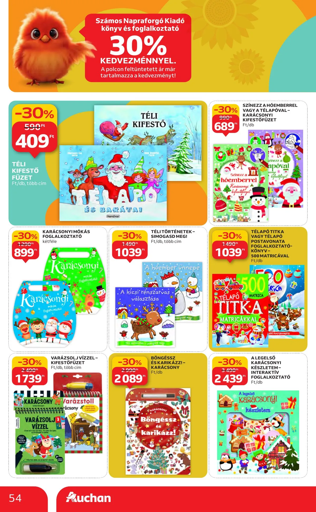 Auchan akciós újság Hipermarket 11.13–11.19 – 54. oldal