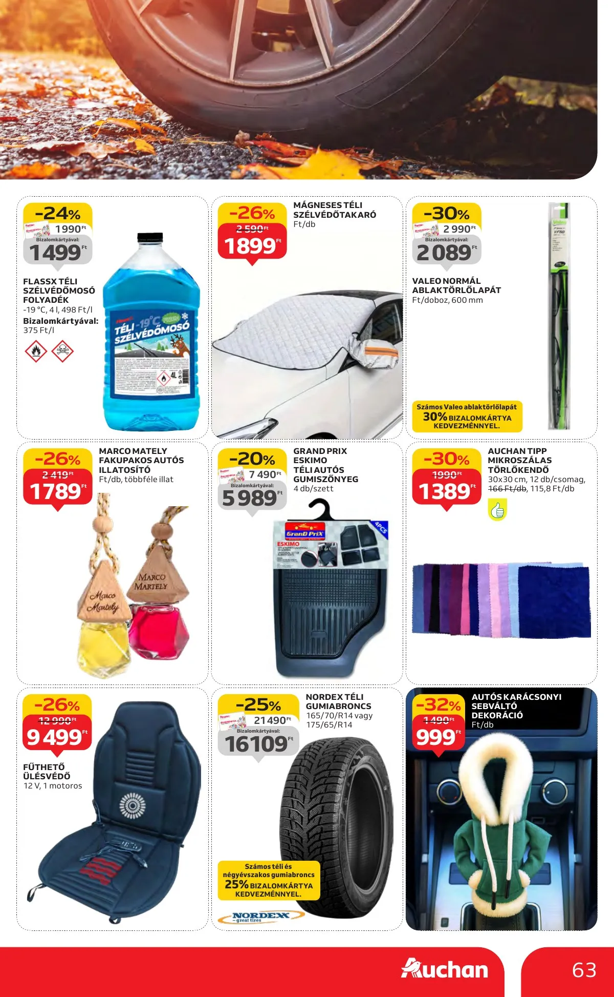 Auchan akciós újság Hipermarket 11.13–11.19 – 63. oldal