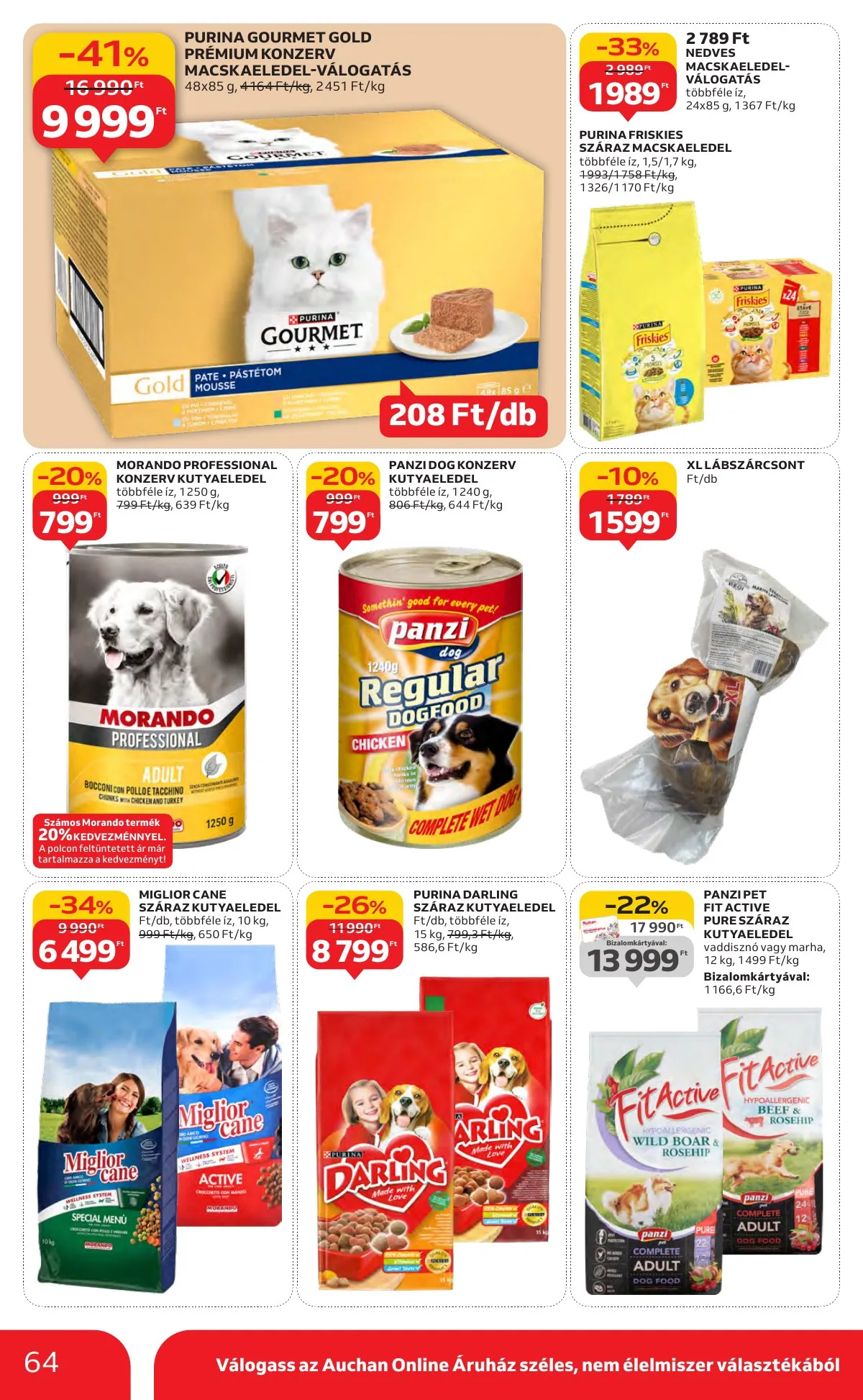 Auchan akciós újság Hipermarket 11.13–11.19 – 64. oldal